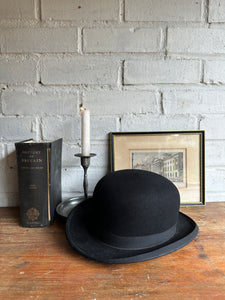 Original 1940s Bowler Hat made by Exacta