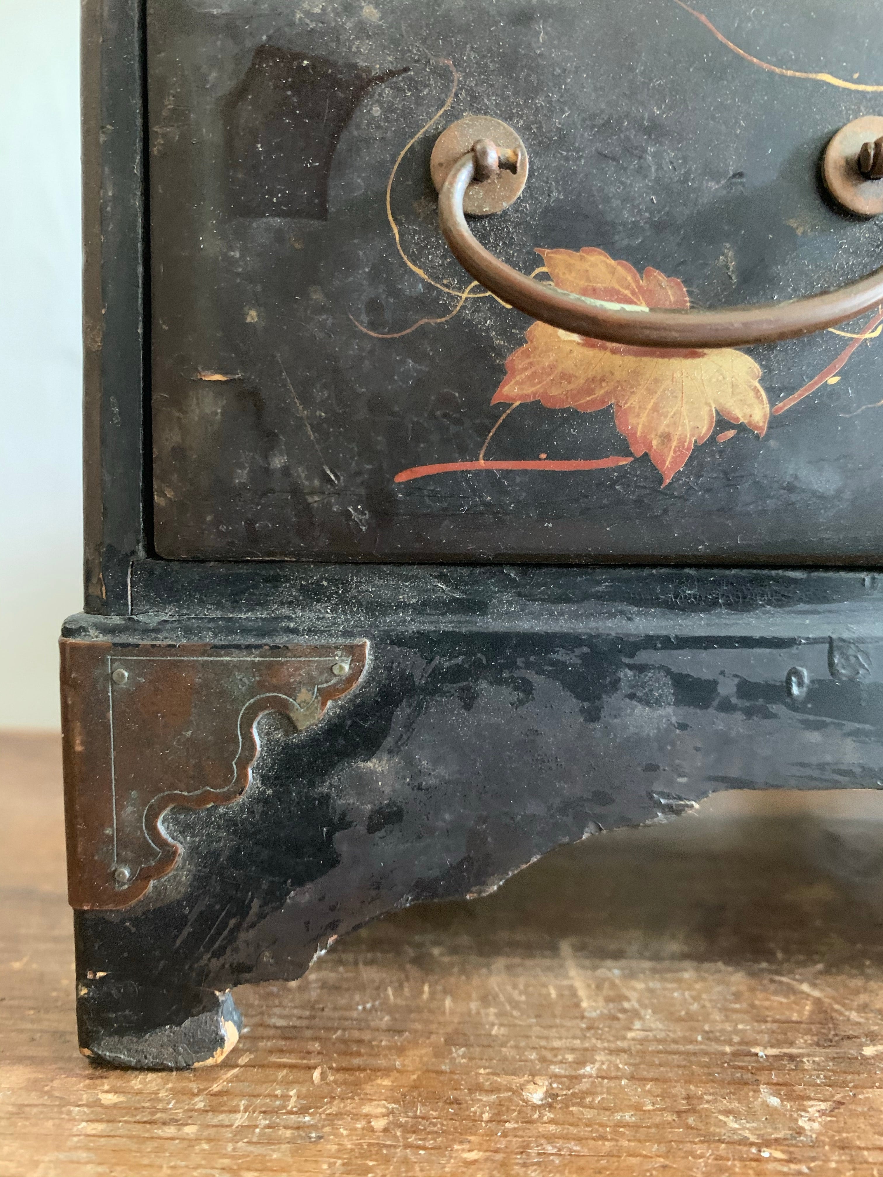 Small Antique Desktop Drawers