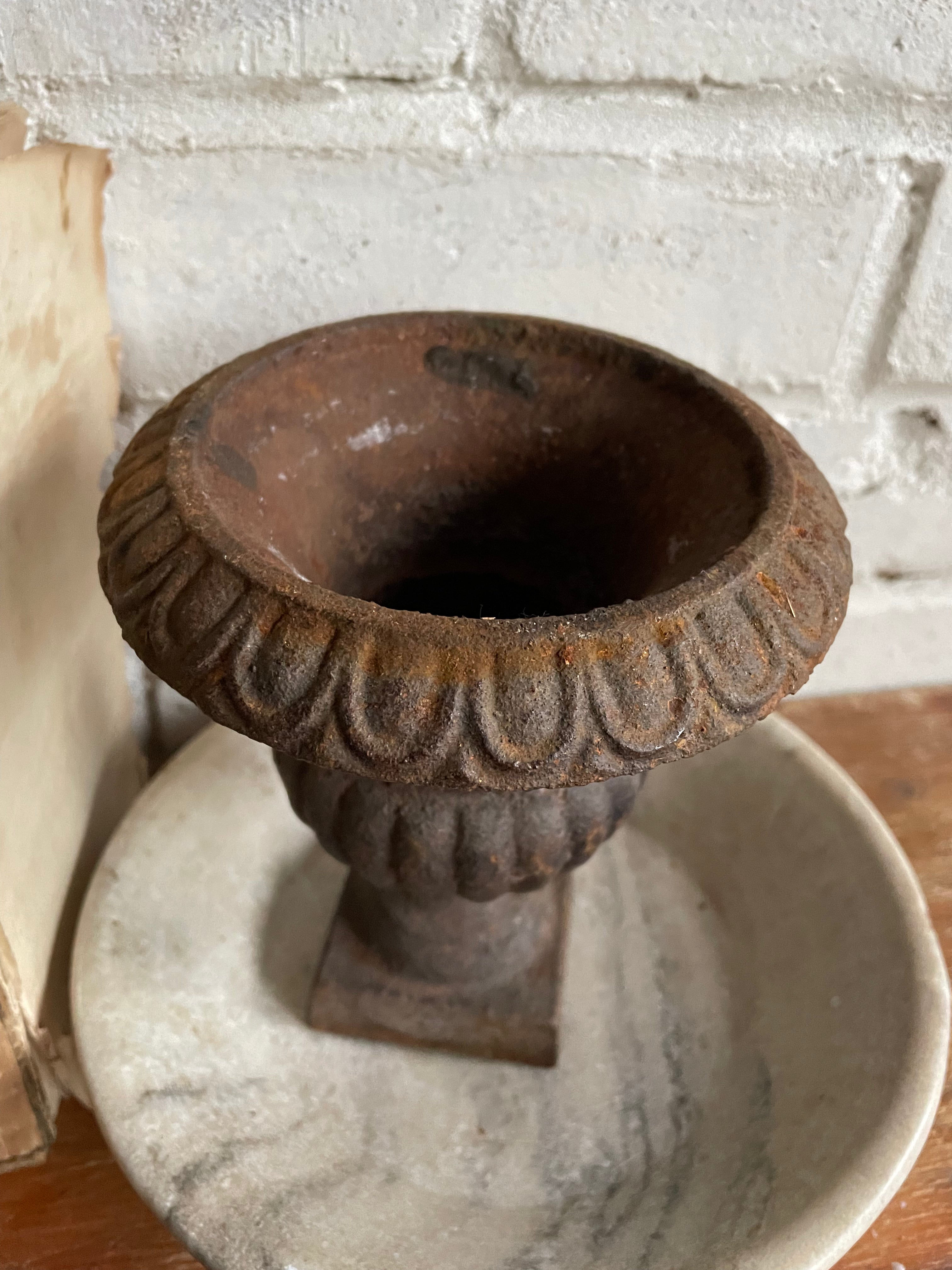 Small Iron Urn