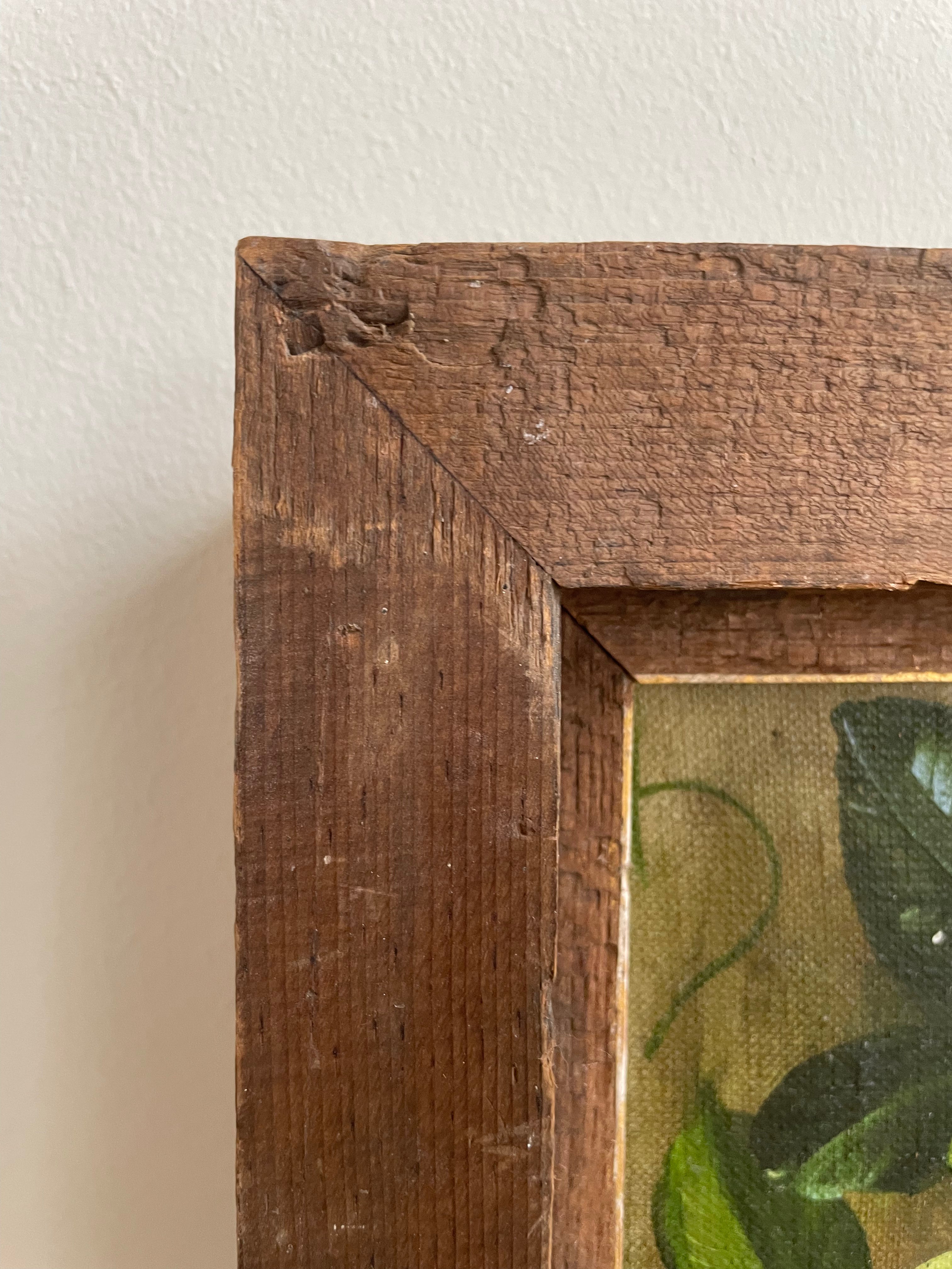 Small Floral Still Life: Oil on Canvas