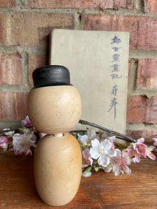 Tiny Japanese Bobble Head Kokeshi Doll 24