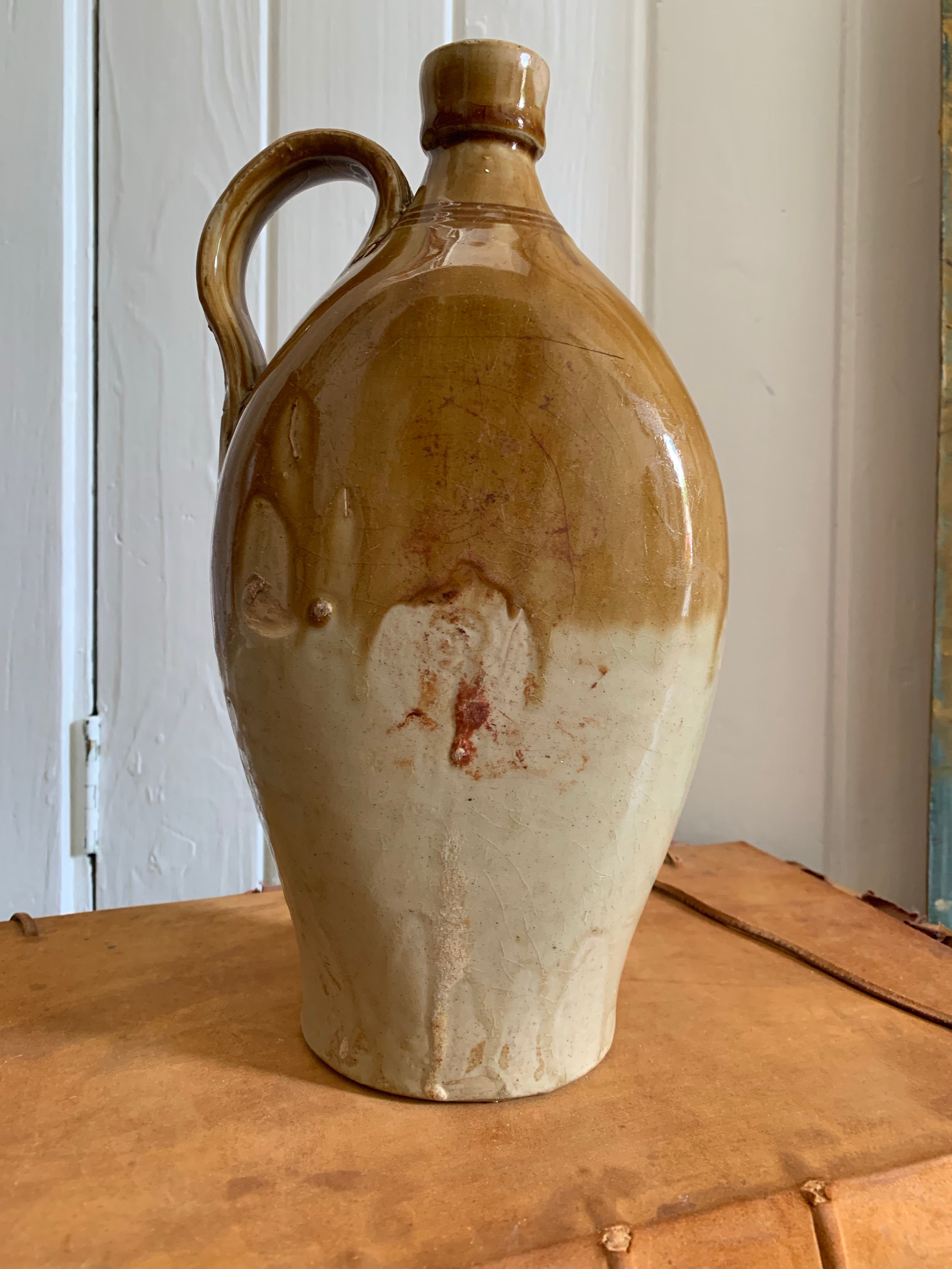 Beautiful 1930s Glazed Ceramic Vase