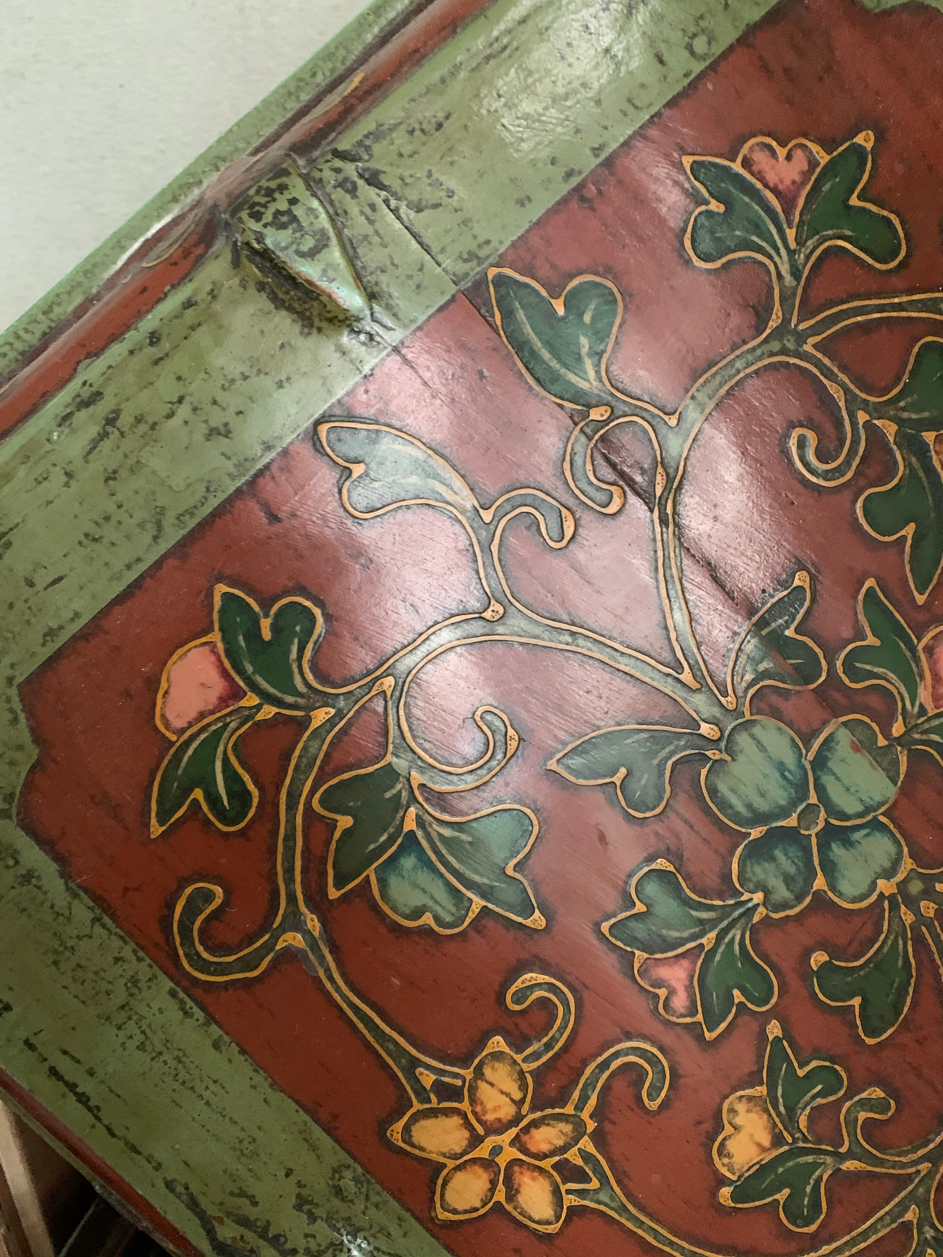 Large Handcrafted Wooden Box