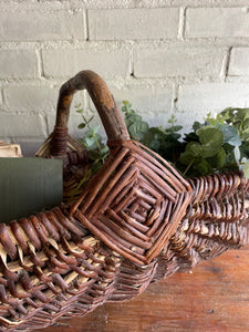 Large French Vintage Basket