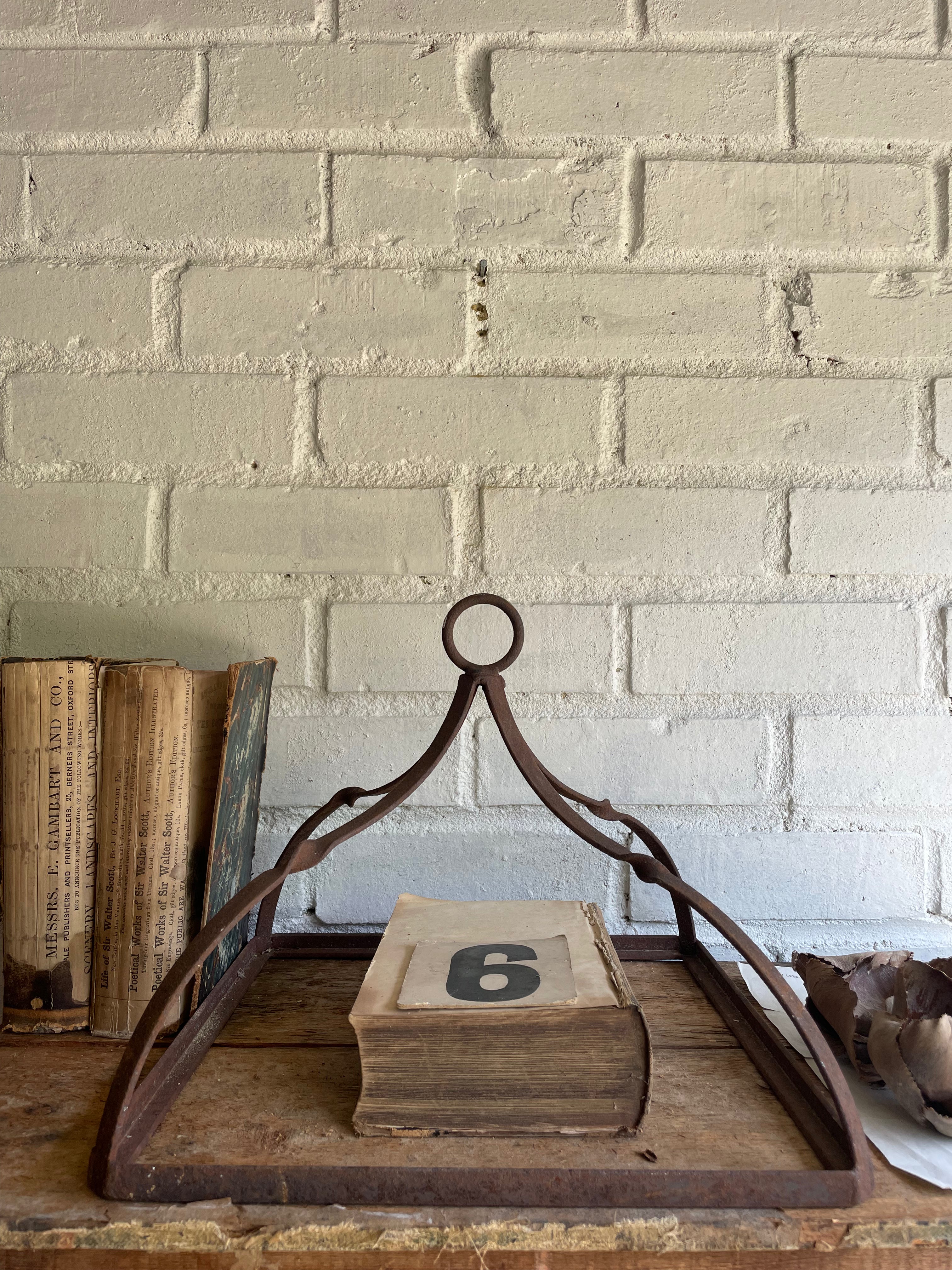 Rustic Metal Cloche
