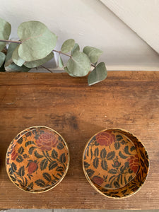 Teeny Decoupage Box with floral detail