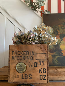 Vintage  Plywood “Danmark” Box