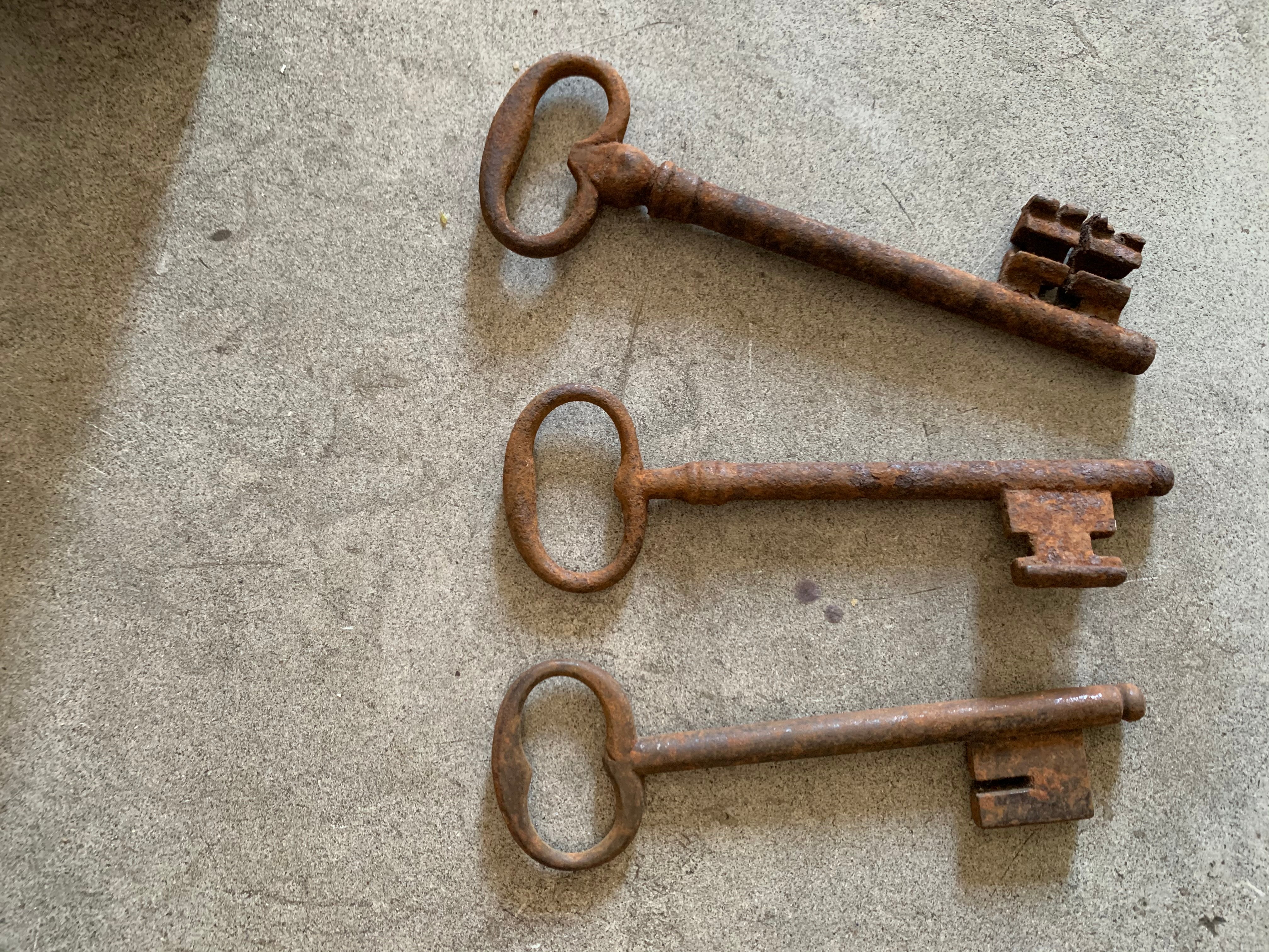 Large French Antique Key 3