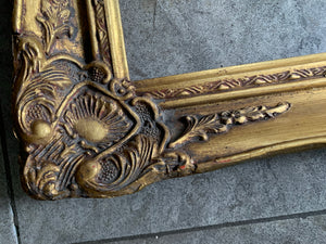 Large decorative gilt frame