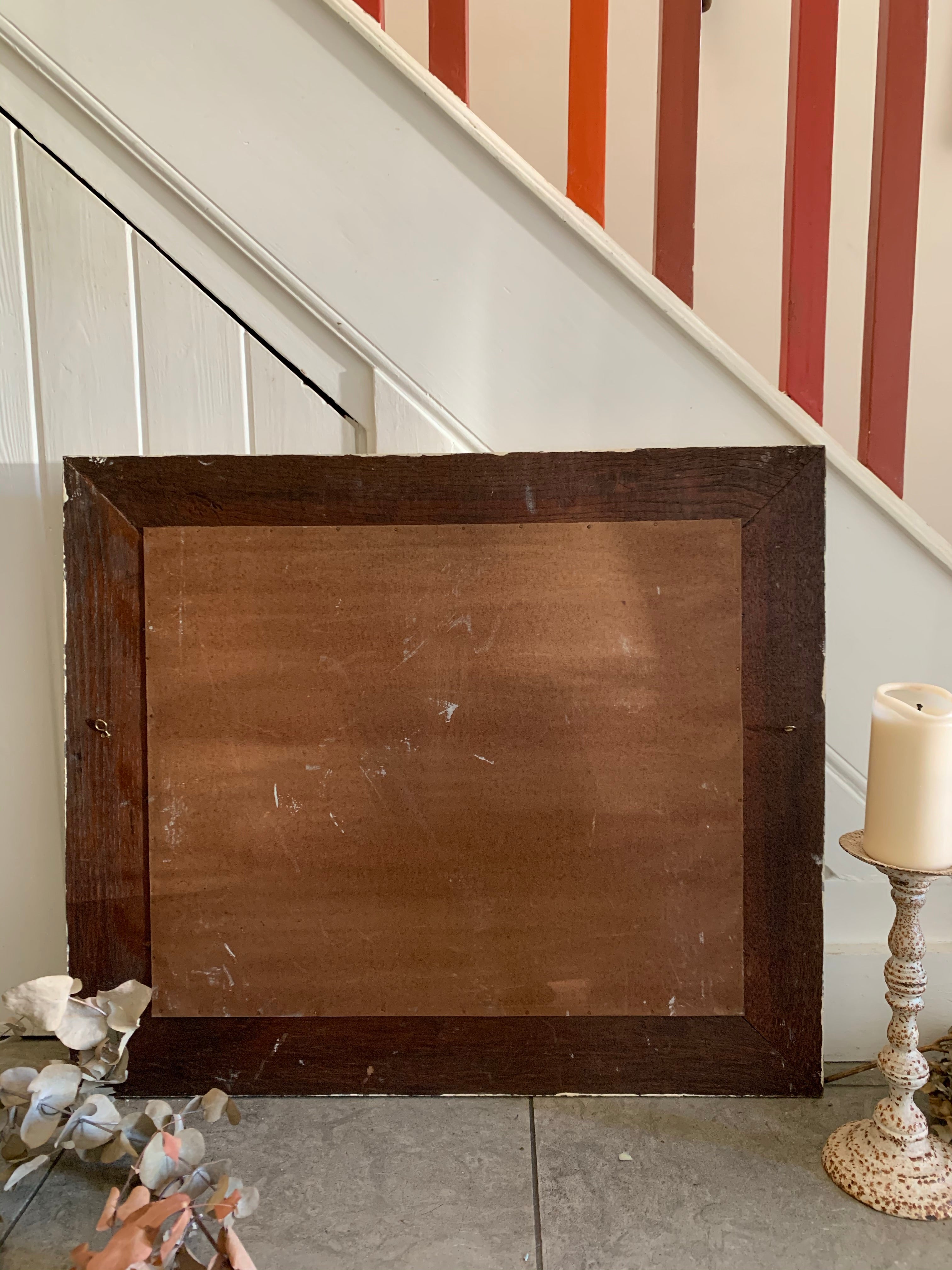 White and Gold Mirror