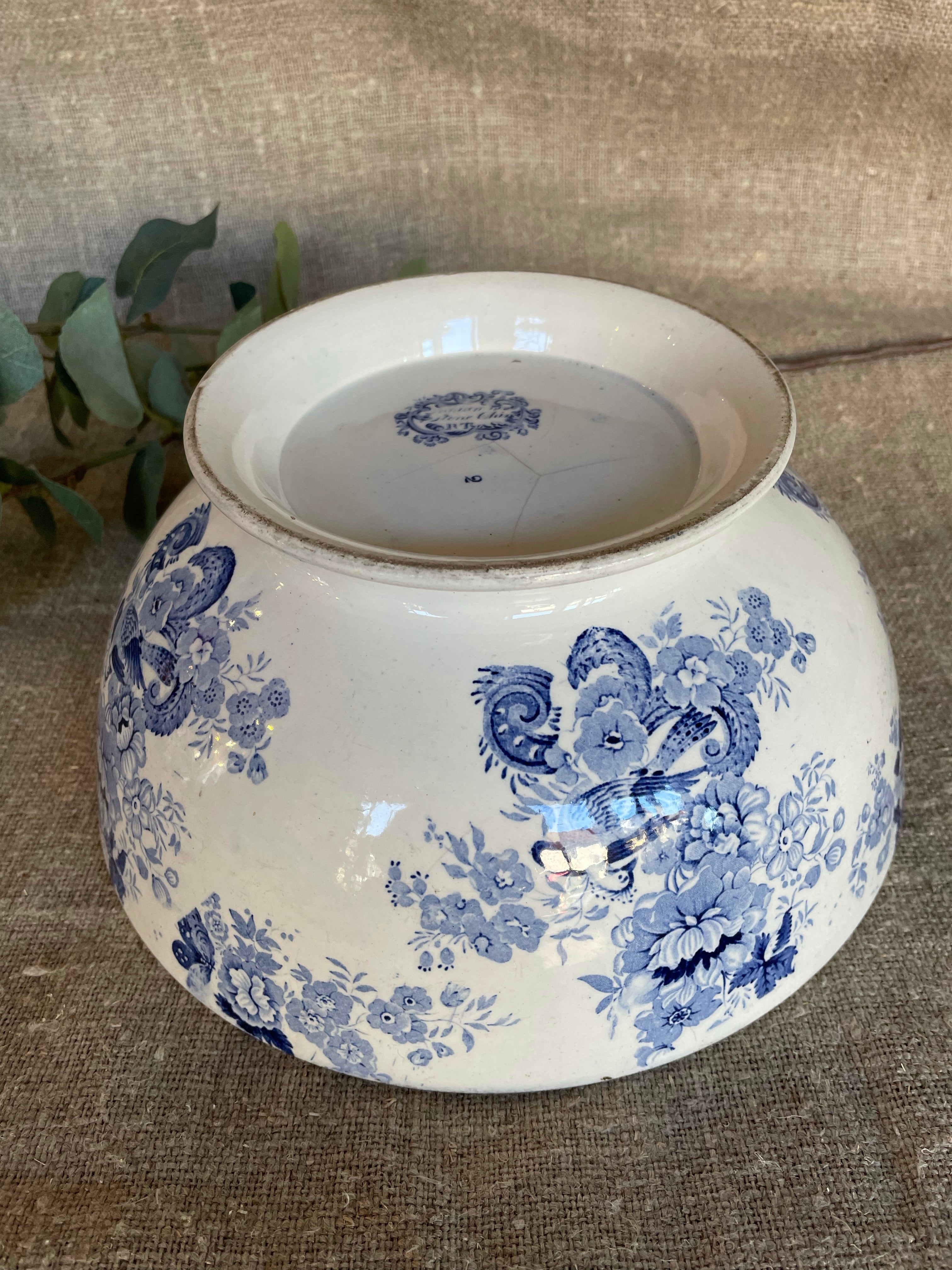 French Transferware Bowl