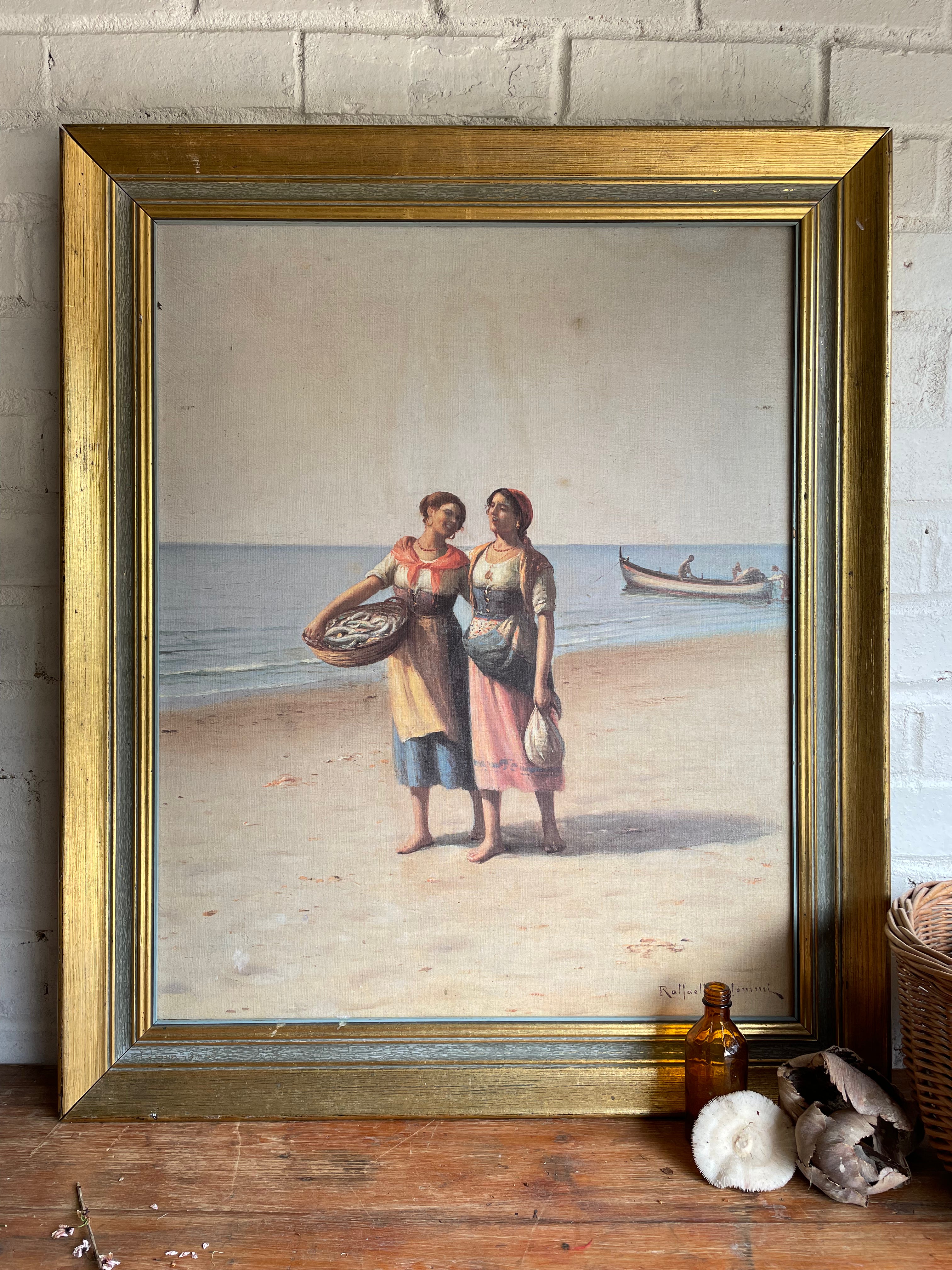 Fresh Catch: Extra Large Print on Canvas