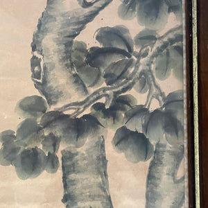 Large Early 1900s Chinese Watercolour