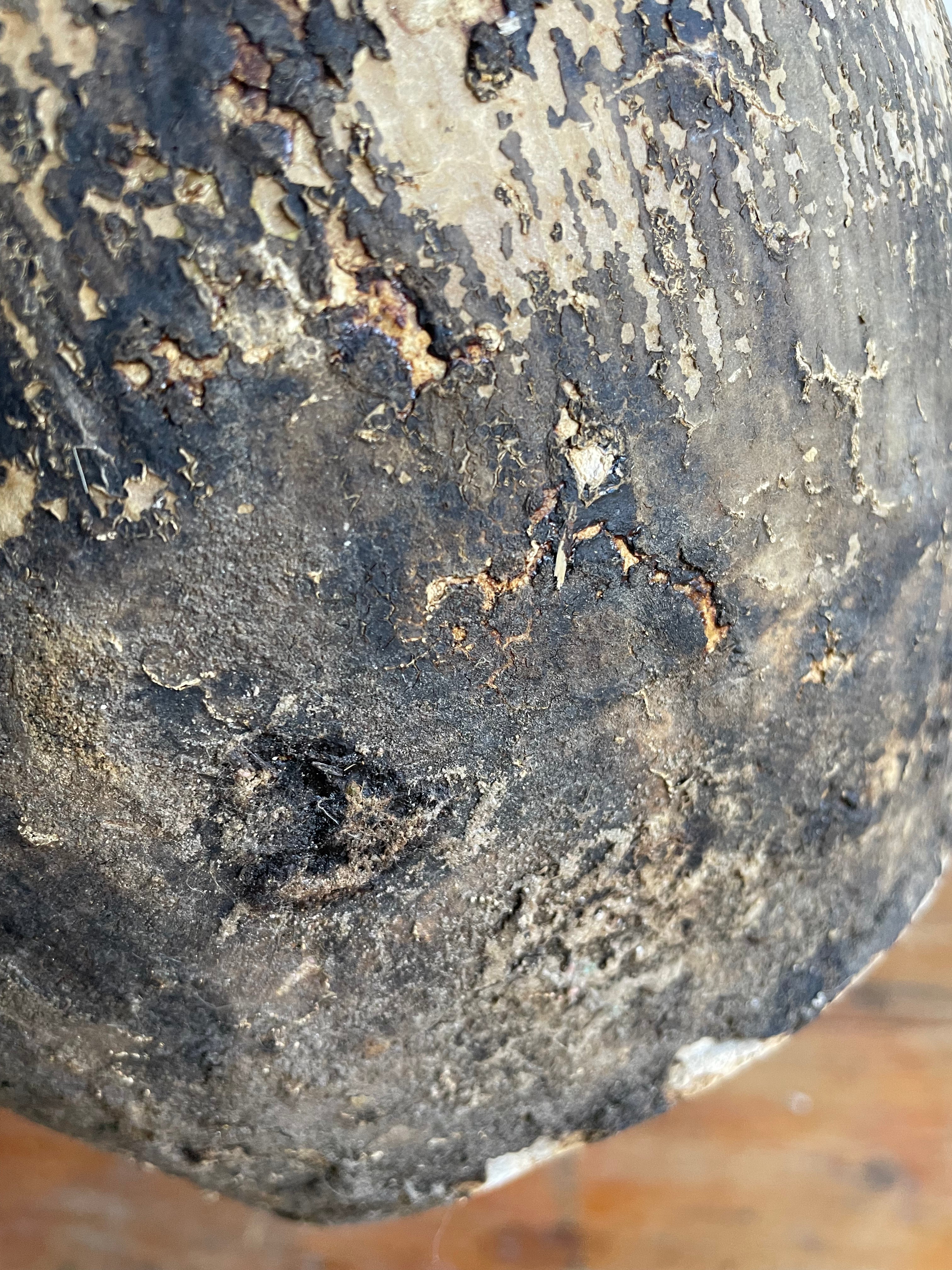 Two-Tone Earthenware Vase