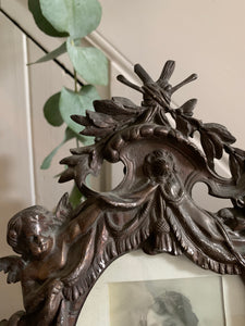 Antique Cast Iron Photo Frame 2