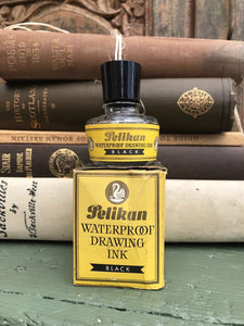 Vintage Ink Bottles - Set of Three