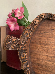 Hand-carved Decorative Tray