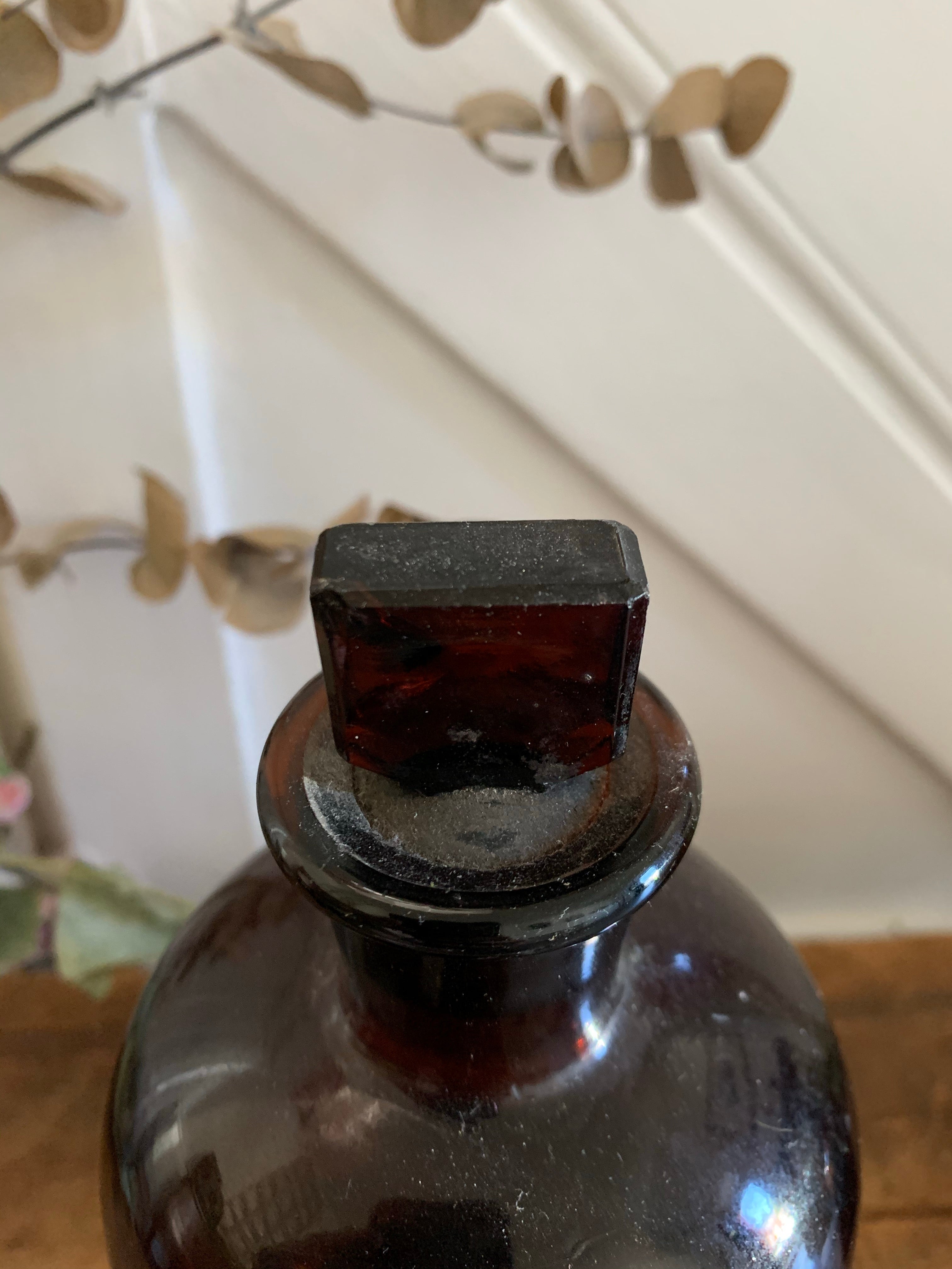 Large Vintage Laboratory Bottle