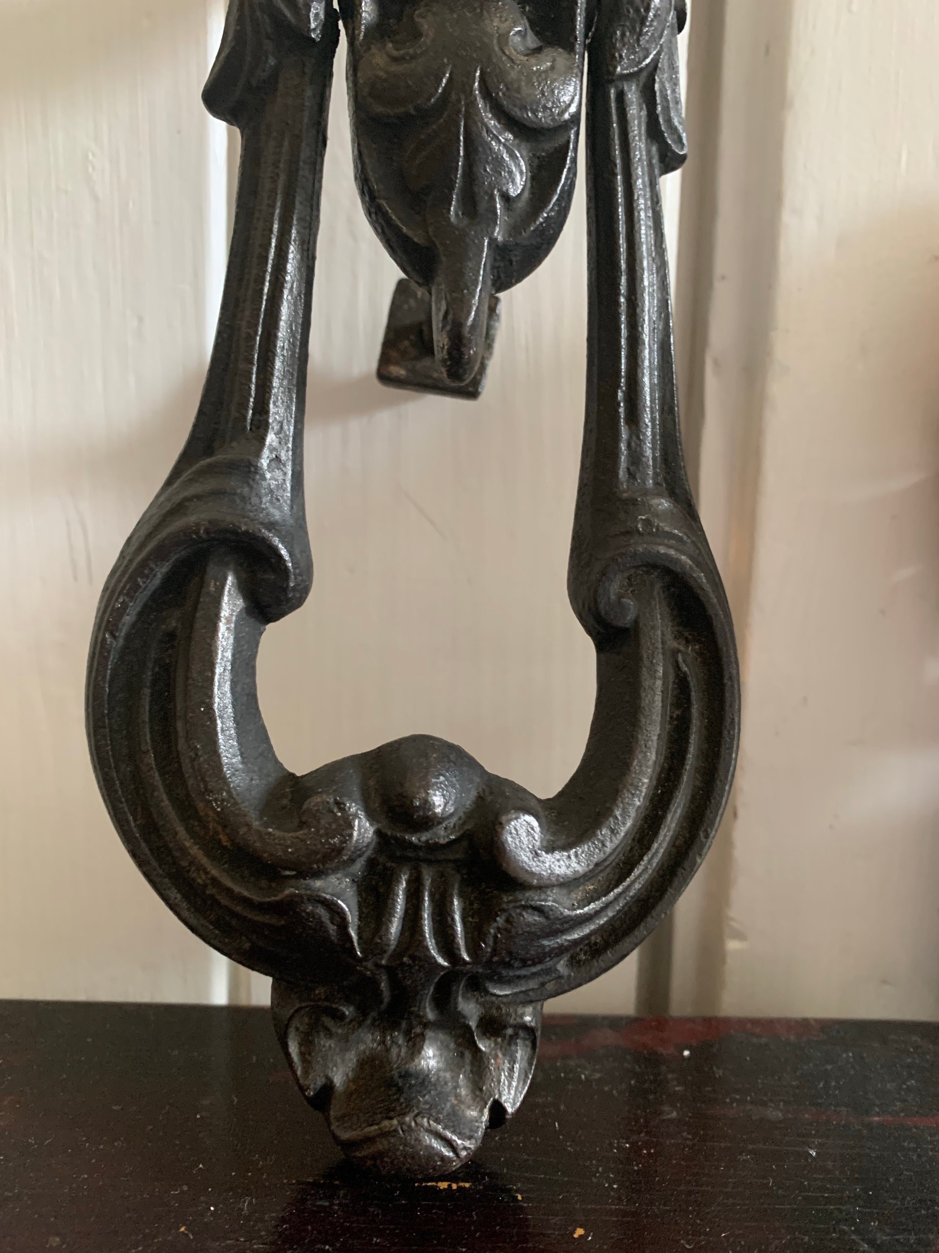Victorian Cast Iron Door Knocker