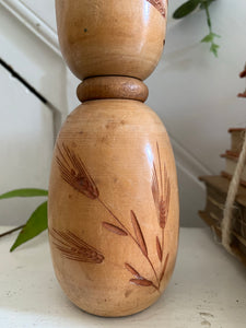 Large Vintage Japanese Kokeshi Doll