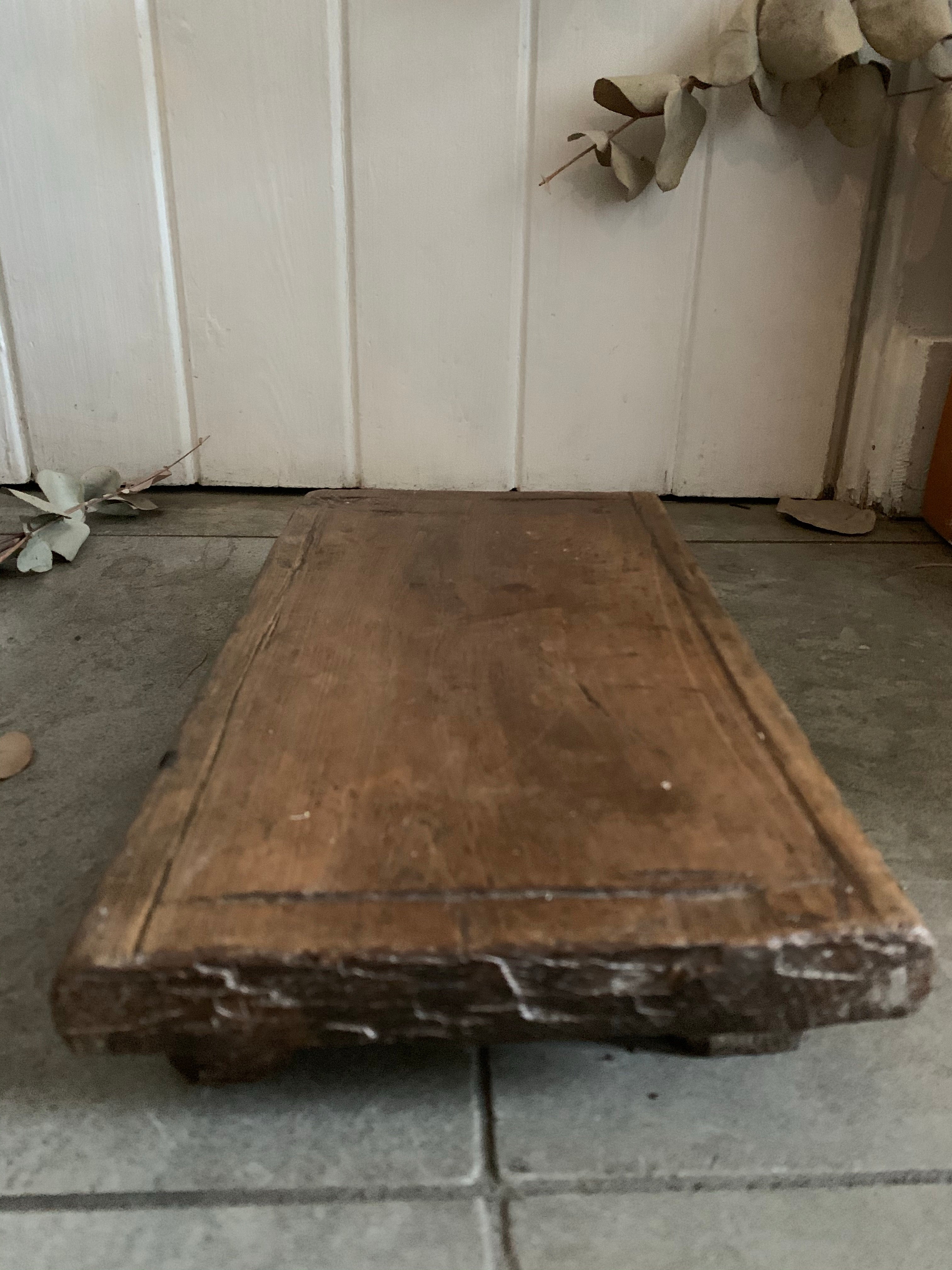 Small Rustic Wooden Board/ Stand