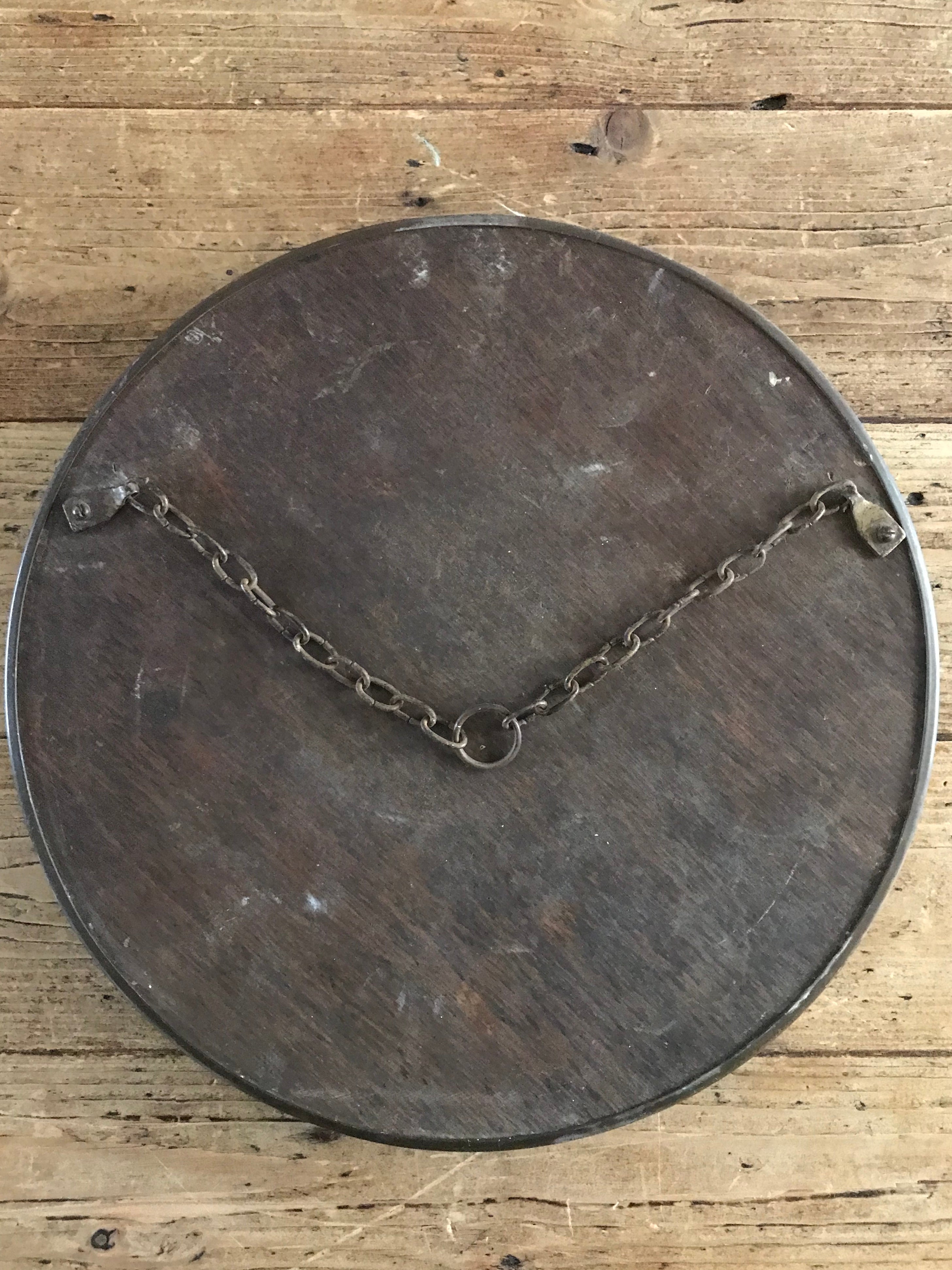 Teeny Antique Brass Convex Mirror