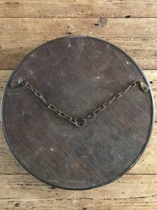 Teeny Antique Brass Convex Mirror