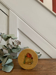 Teeny Decoupage Box with floral detail