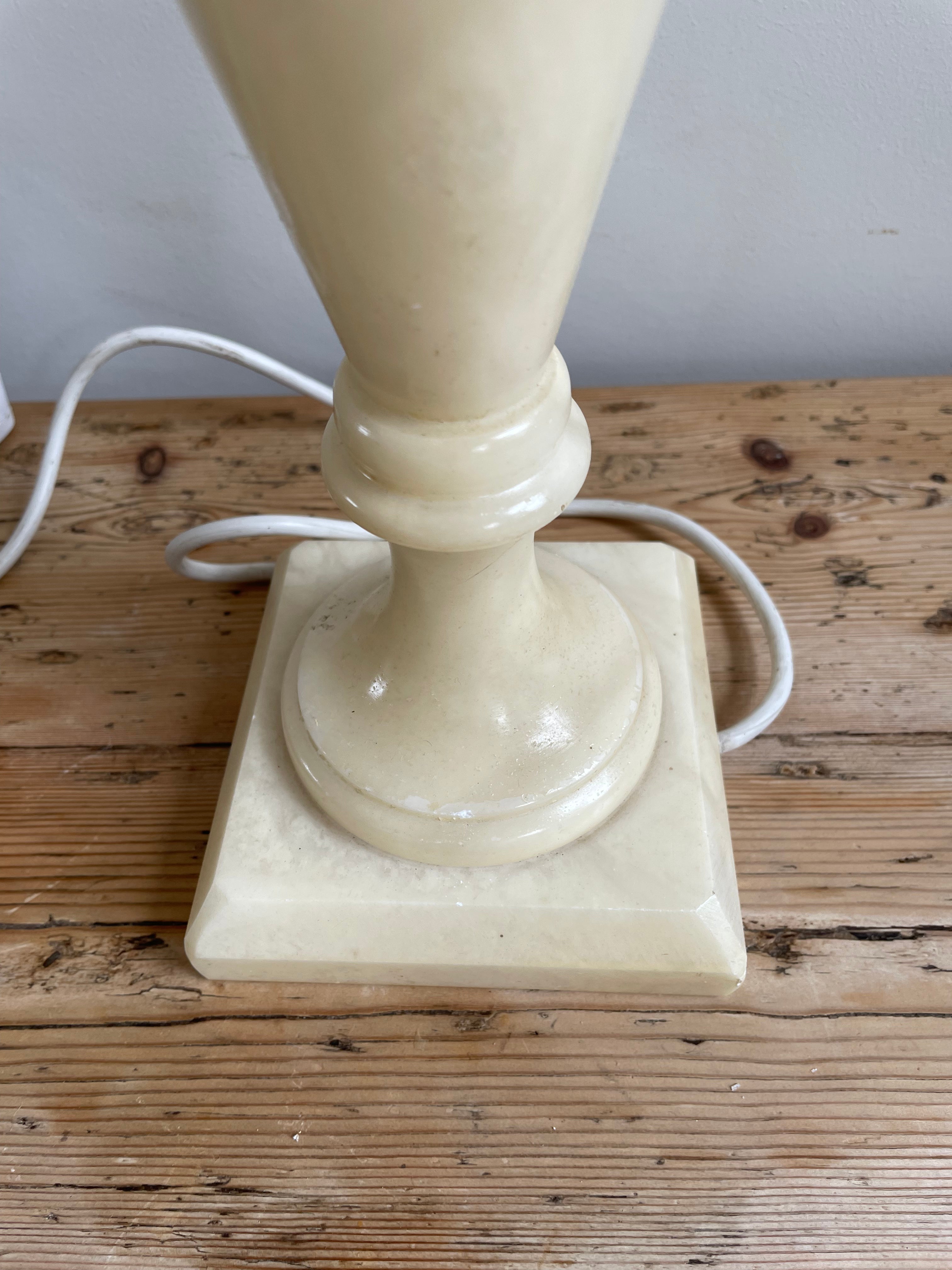 Vintage Alabaster Lamps