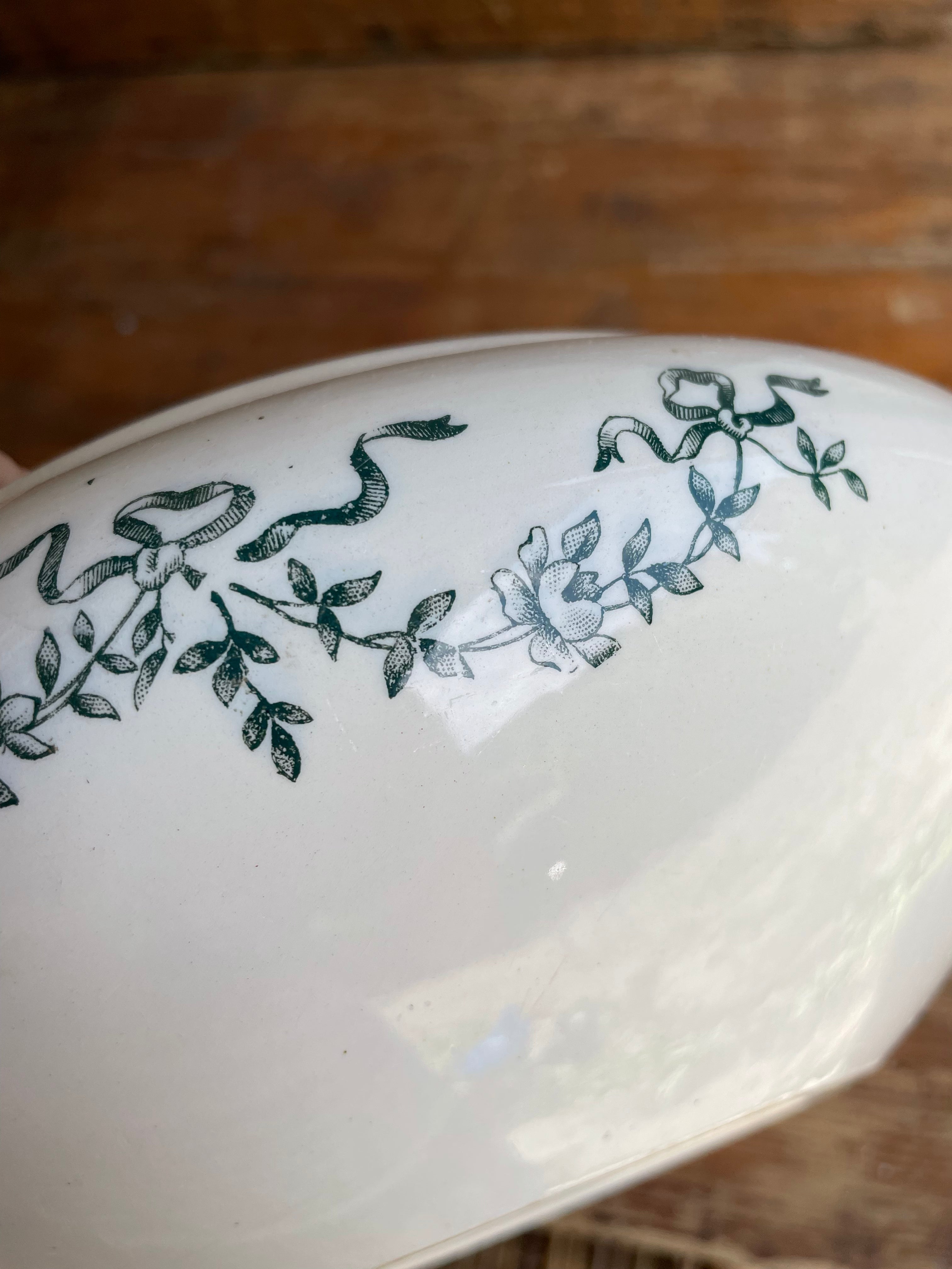 French Transferware Tureen