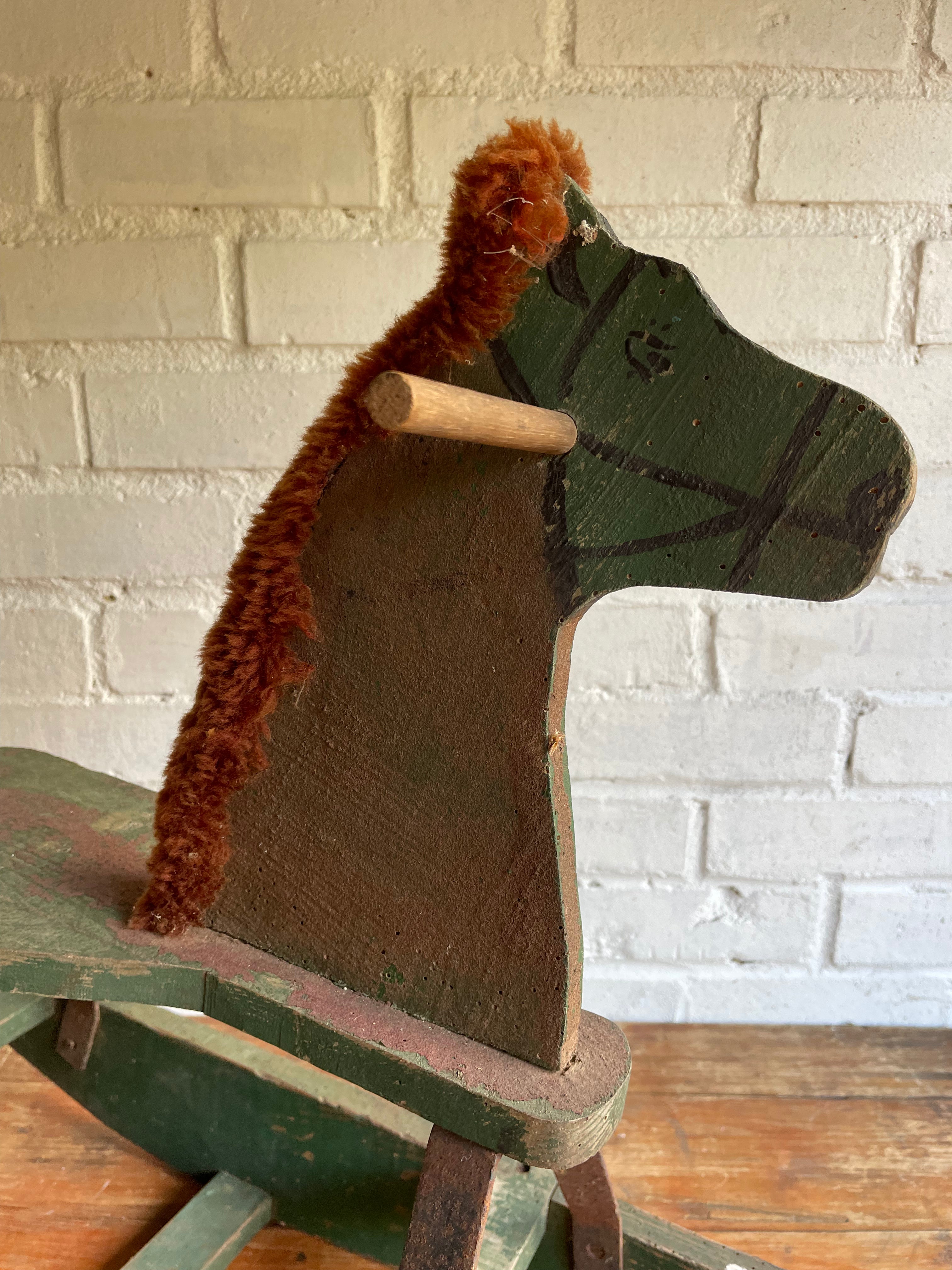 Scratch Built Small Rocking Horse