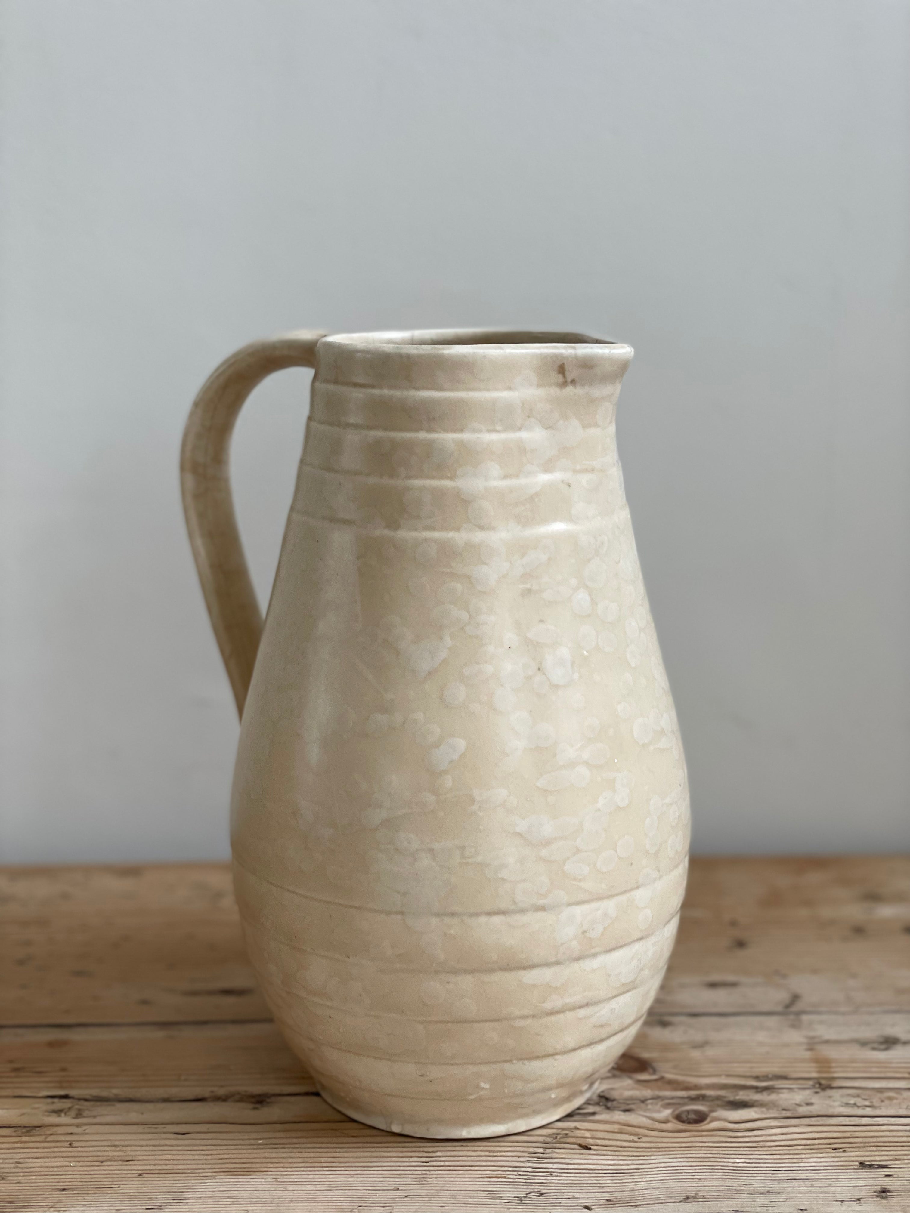 Mottled Glazed Jug