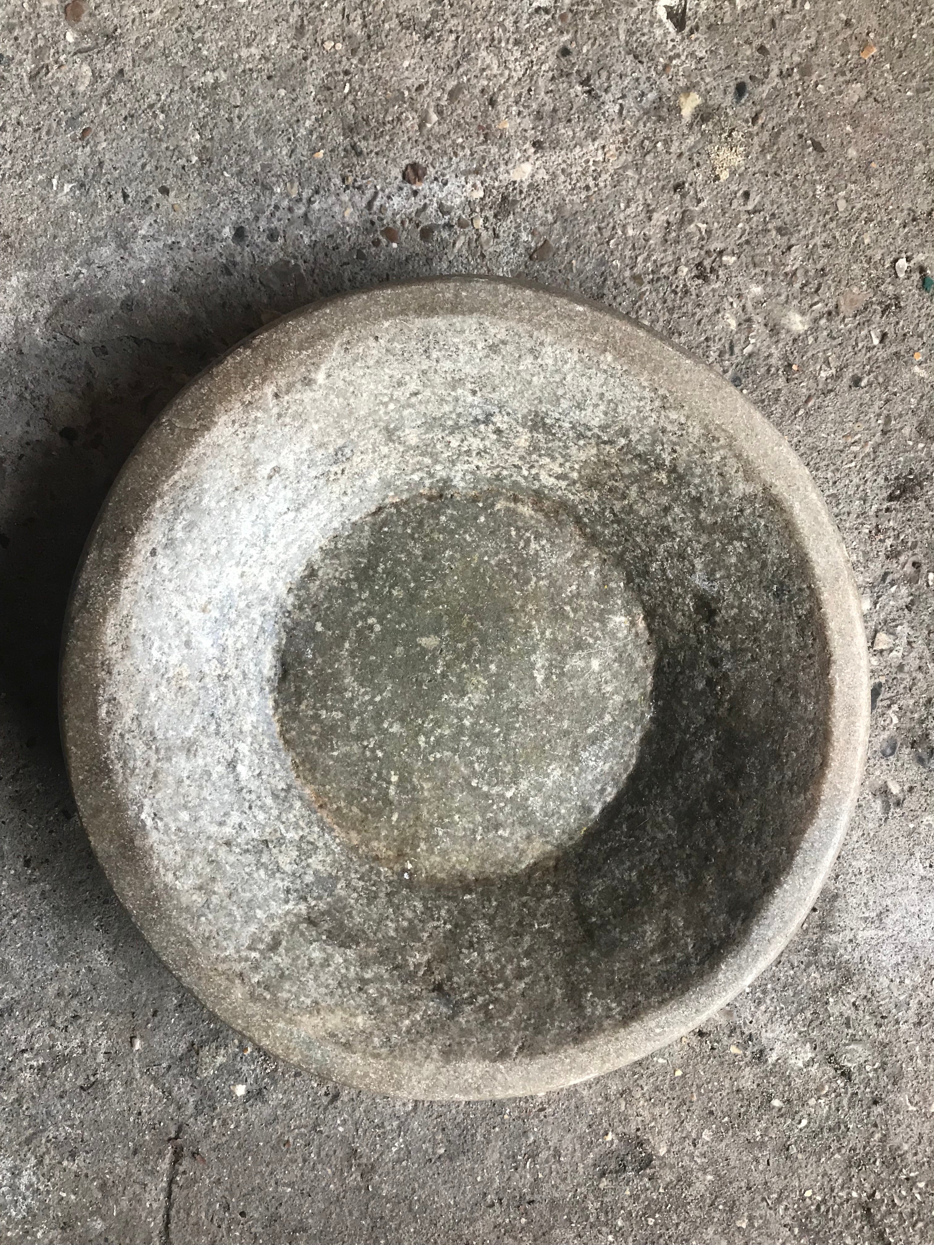 Antique Marble Bowl 2