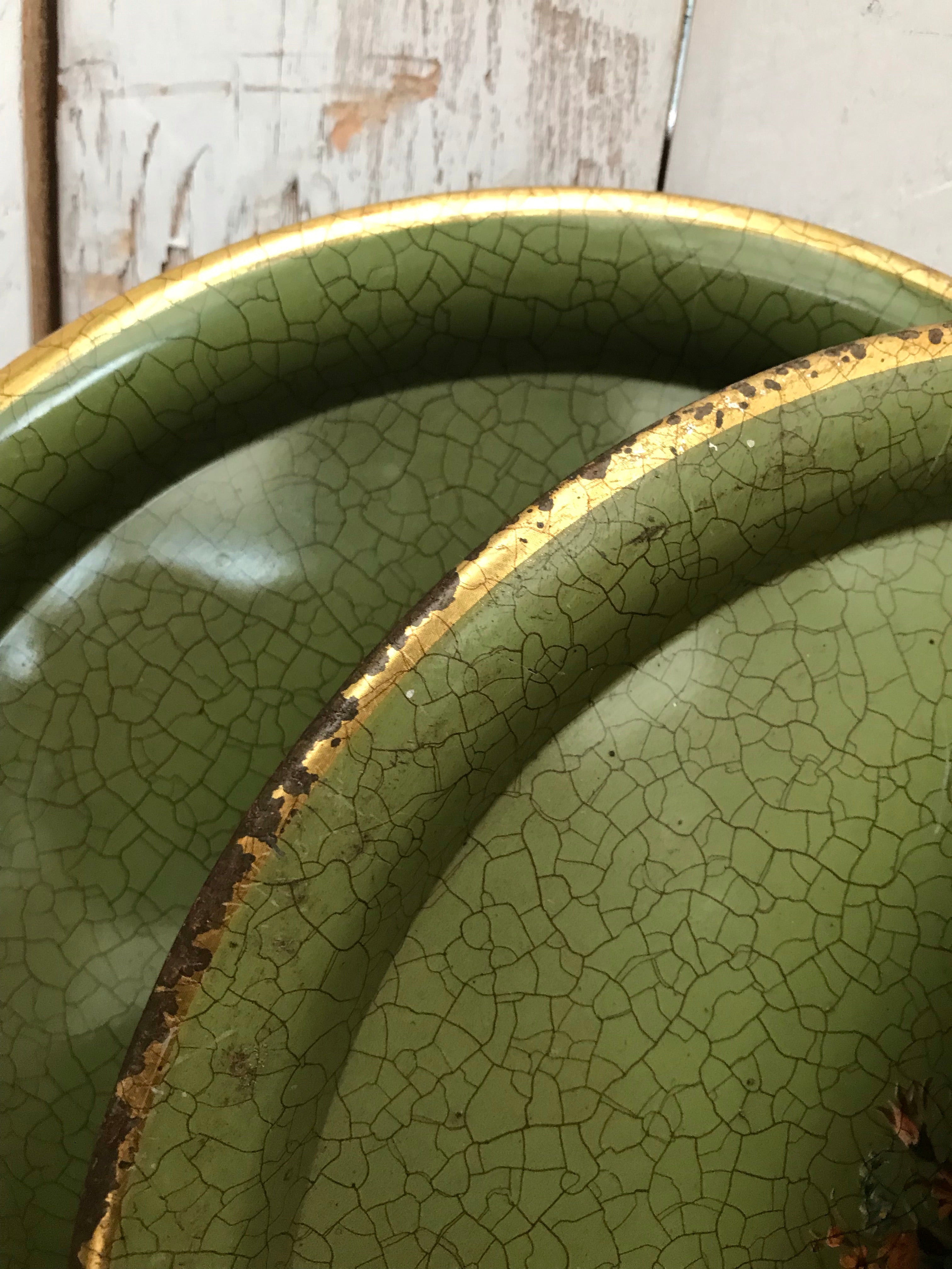 Dutch Vintage Enamelware Plate/Tray 2