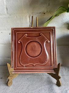Victorian Pottery Tile