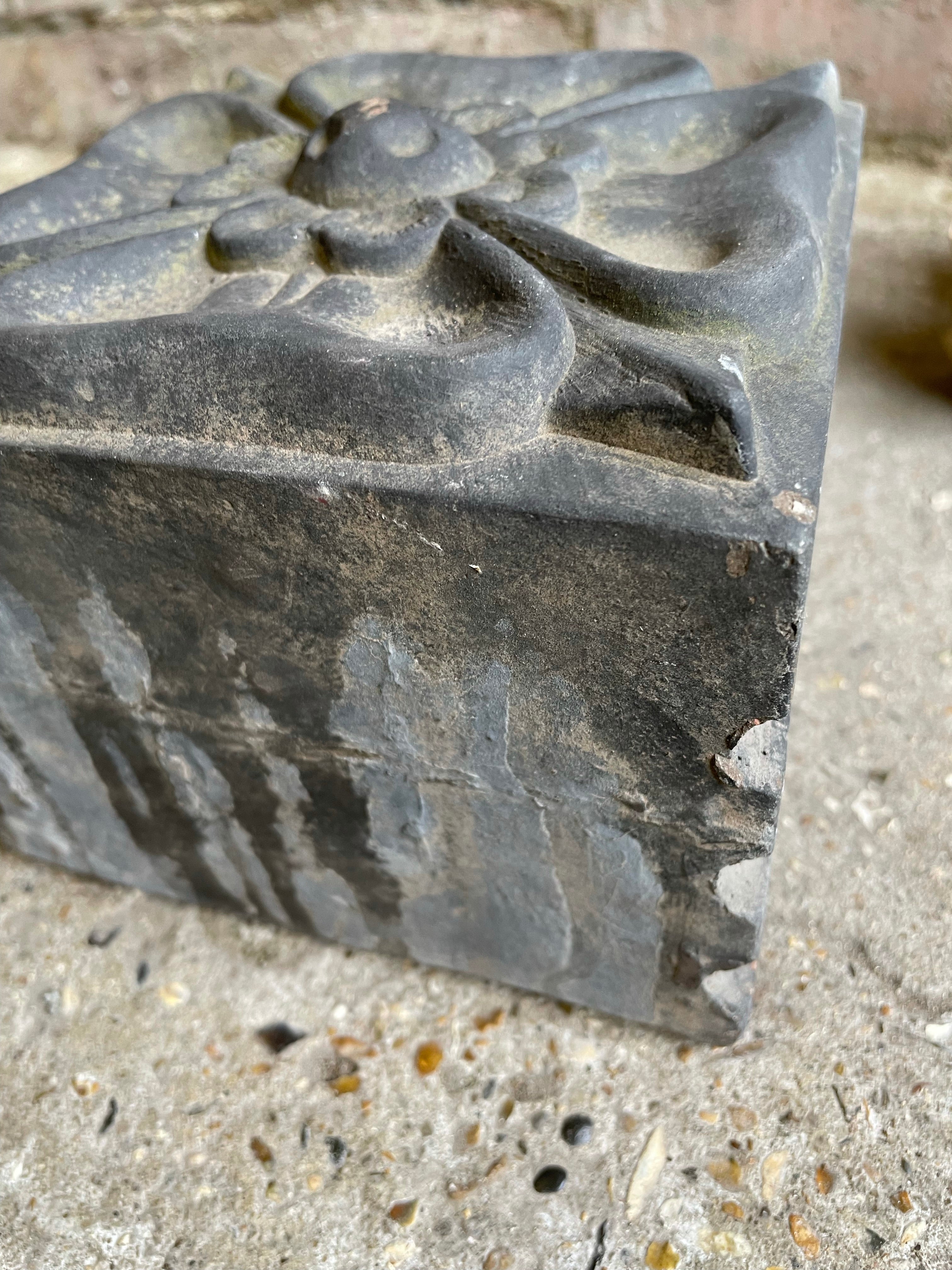 Decorative Architectural Brick in Black Hues