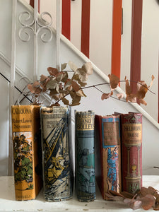 Beautiful Vintage Books - Set of Five