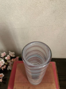 1950s Pink Glass Vase