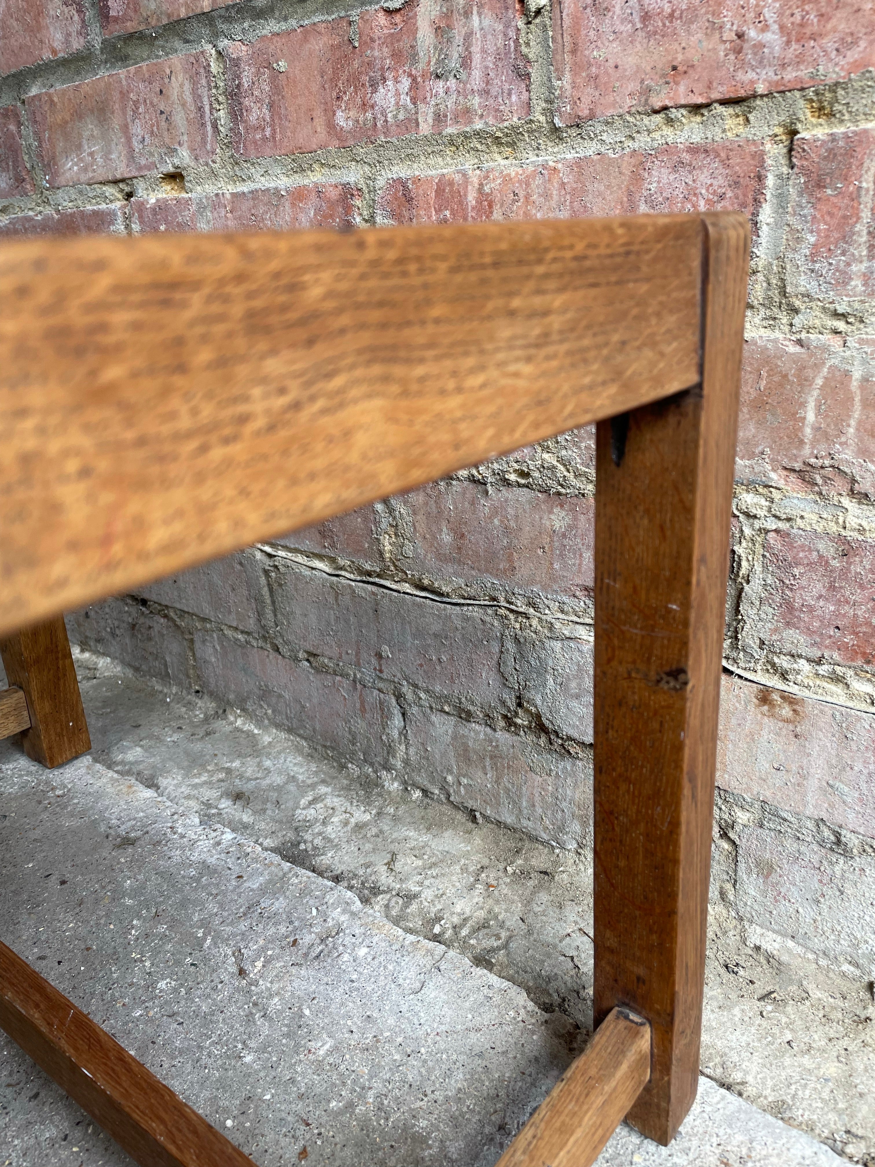Wood & Cane Stool