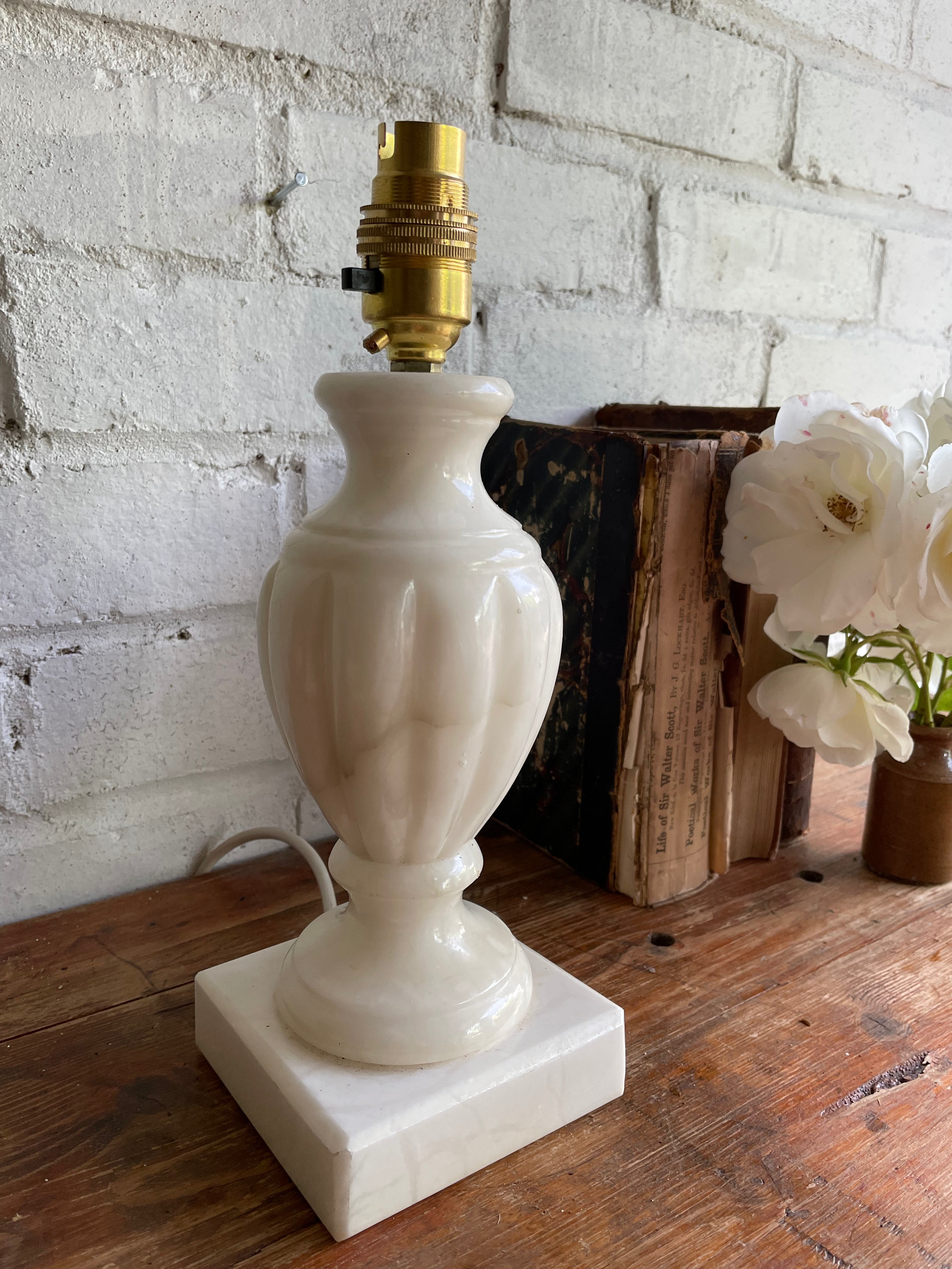 Alabaster Lamp
