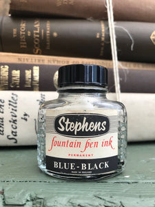 Vintage Ink Bottles - Set of Three