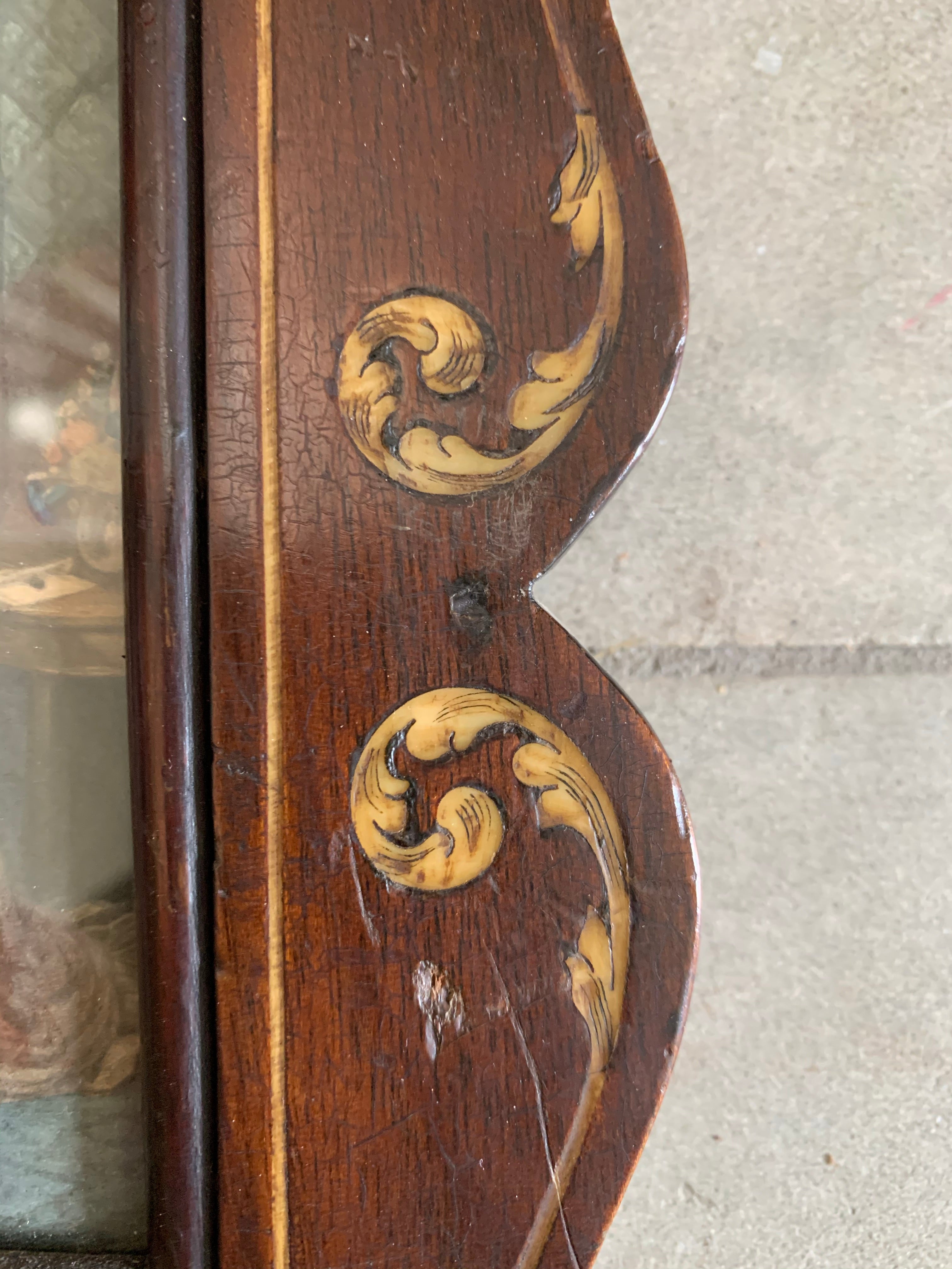 19th Century Painting with beautiful wooden frame