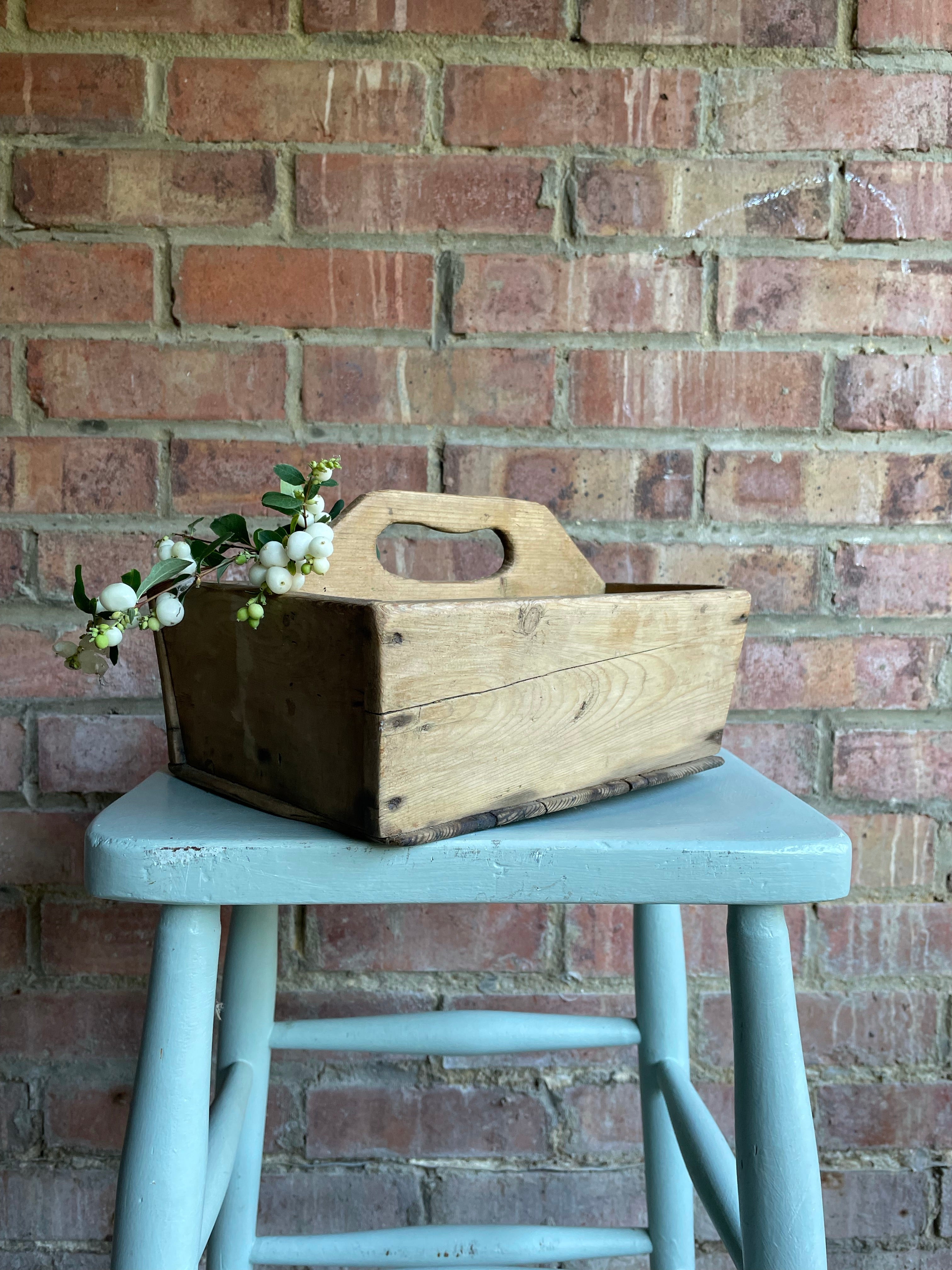 Rustic Caddy for cutlery or tools