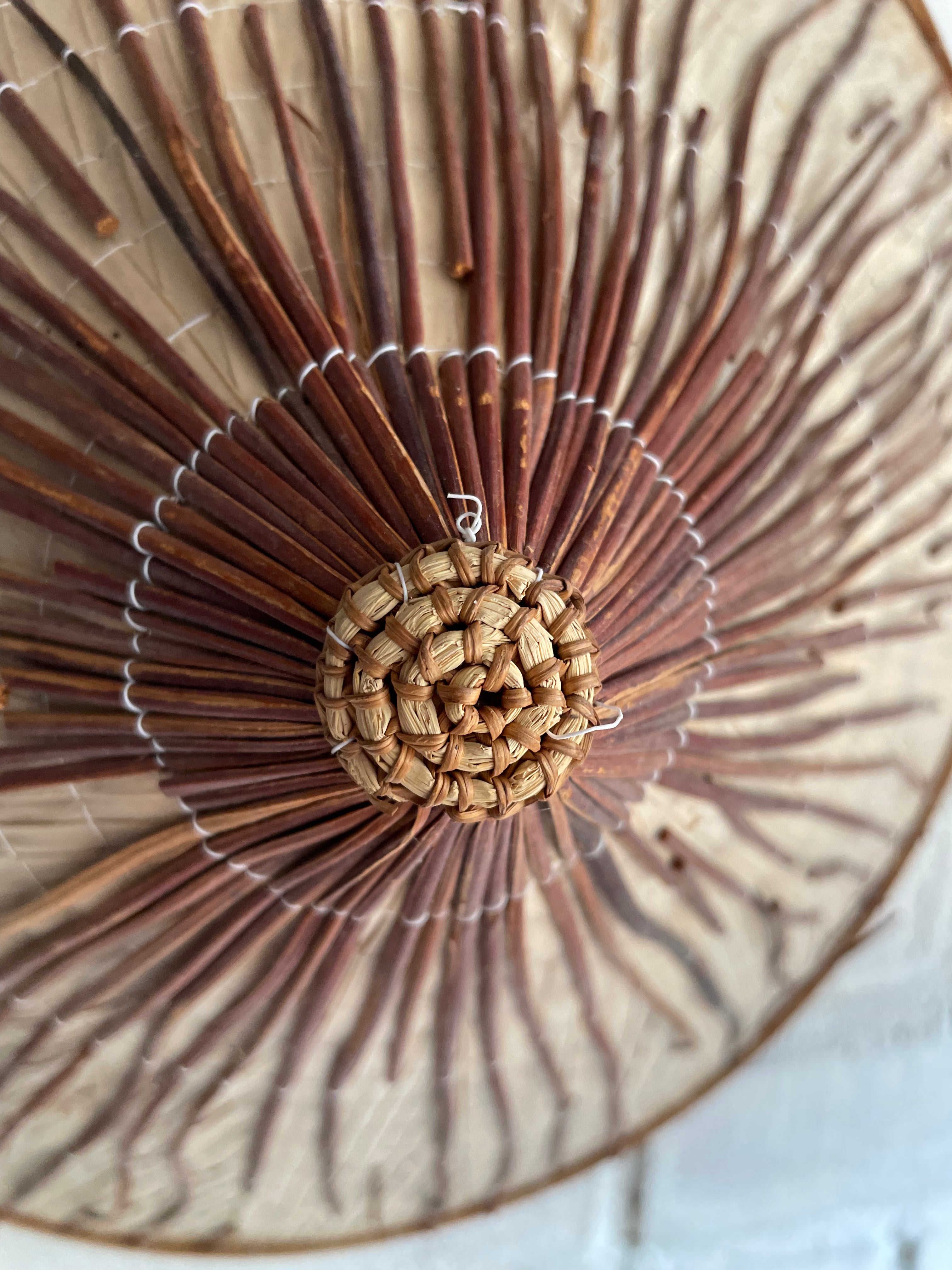 Vintage Salakot Hat from the Philippines