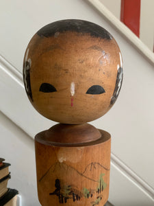 Large Vintage Japanese Kokeshi Doll