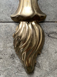 Gold Torch Flame Decorative Ornament