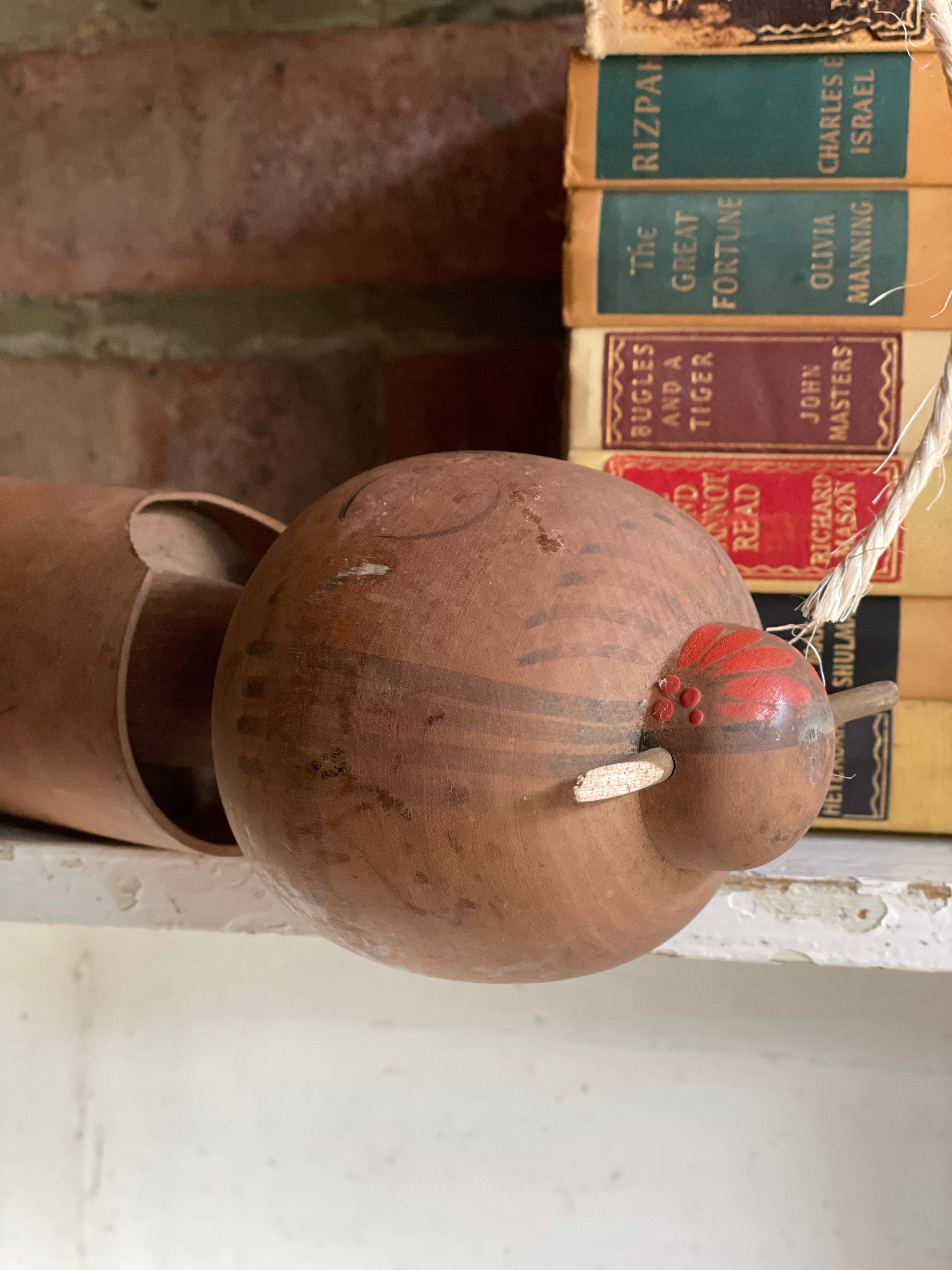 Large Vintage Japanese Kokeshi Doll