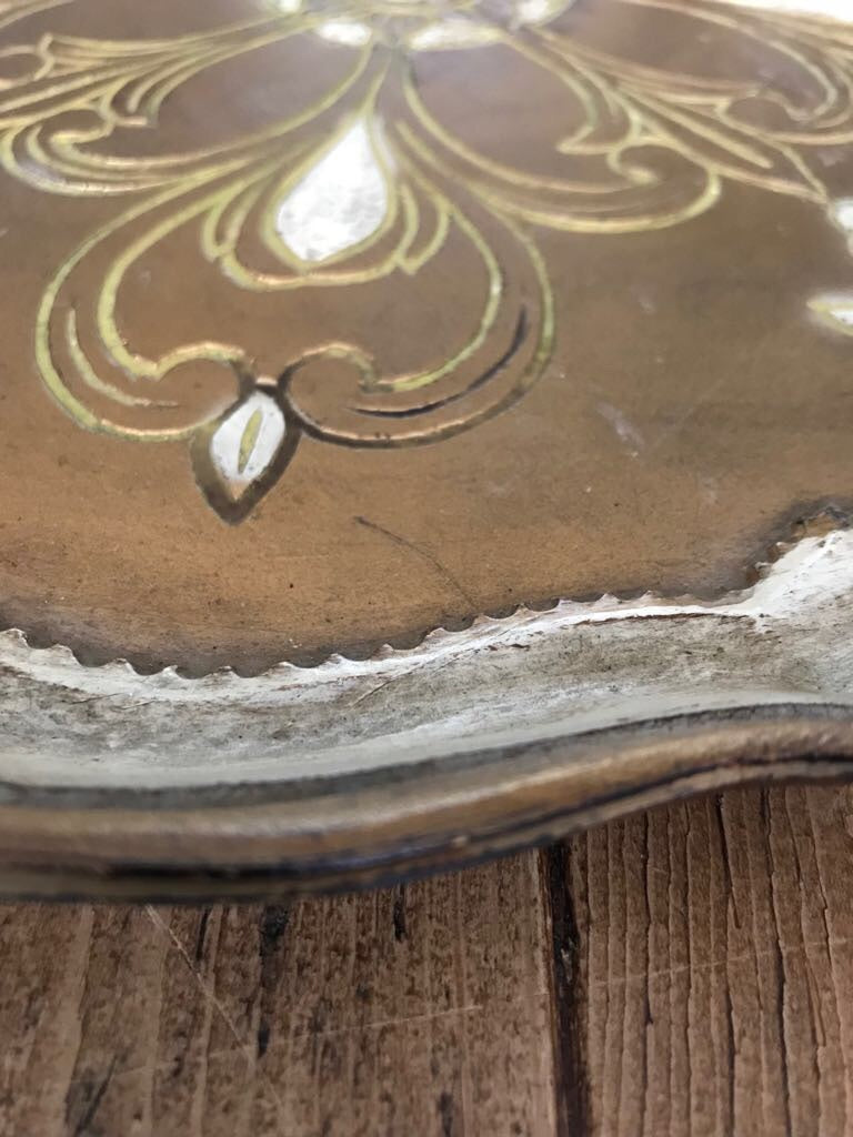 Gold Florentine Gilt Tray