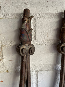 Antique Iron Balustrades  - priced individually