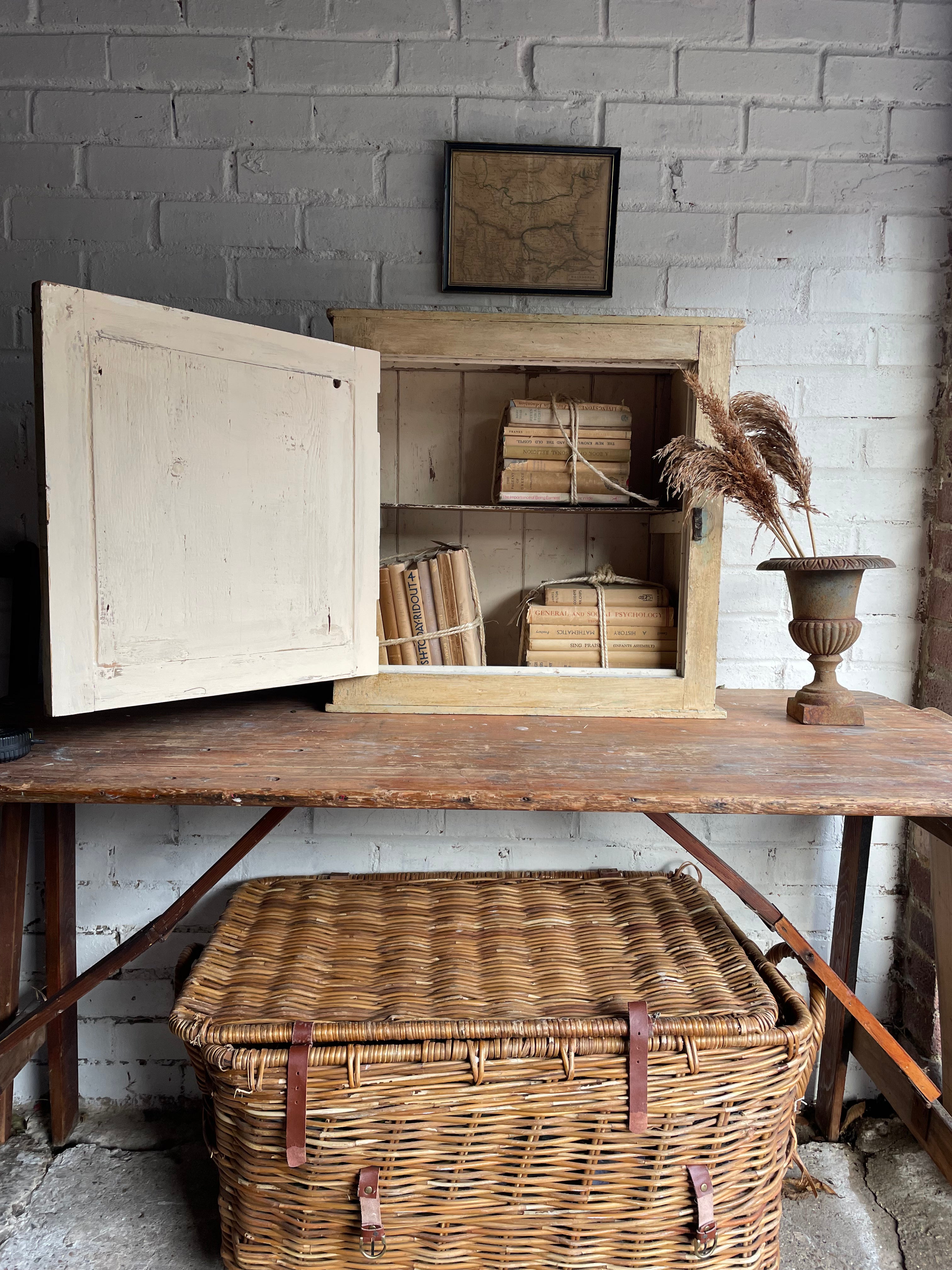 Cabinet/ Small Cupboard with a Rustic Paint Effect